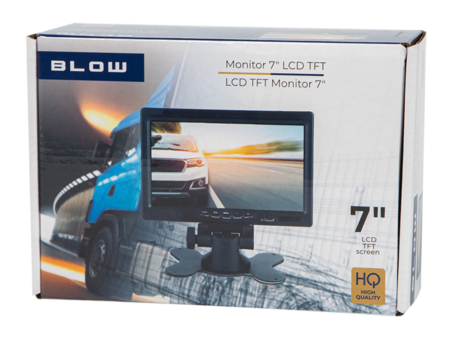 

MONITOR 7" do kamery cofania