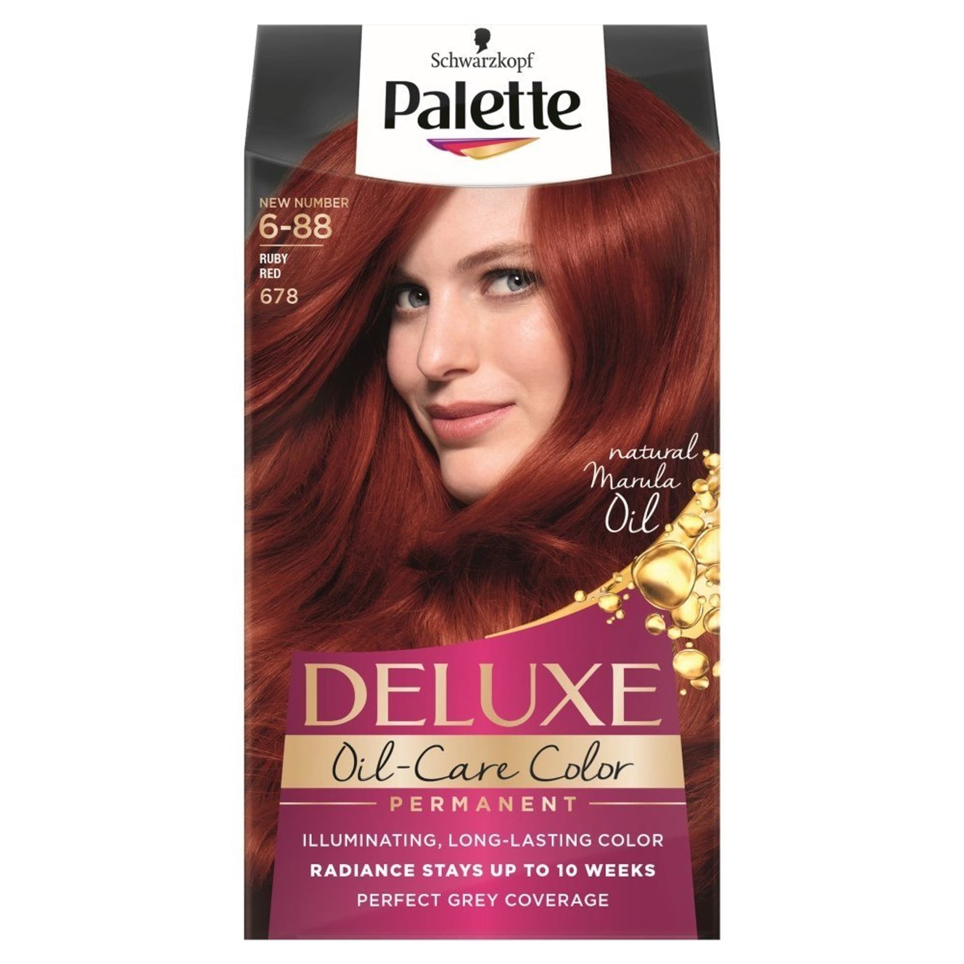 

Palette Deluxe Farba do włosów permanentna nr 6-88 (678) Ruby Red 1op.
