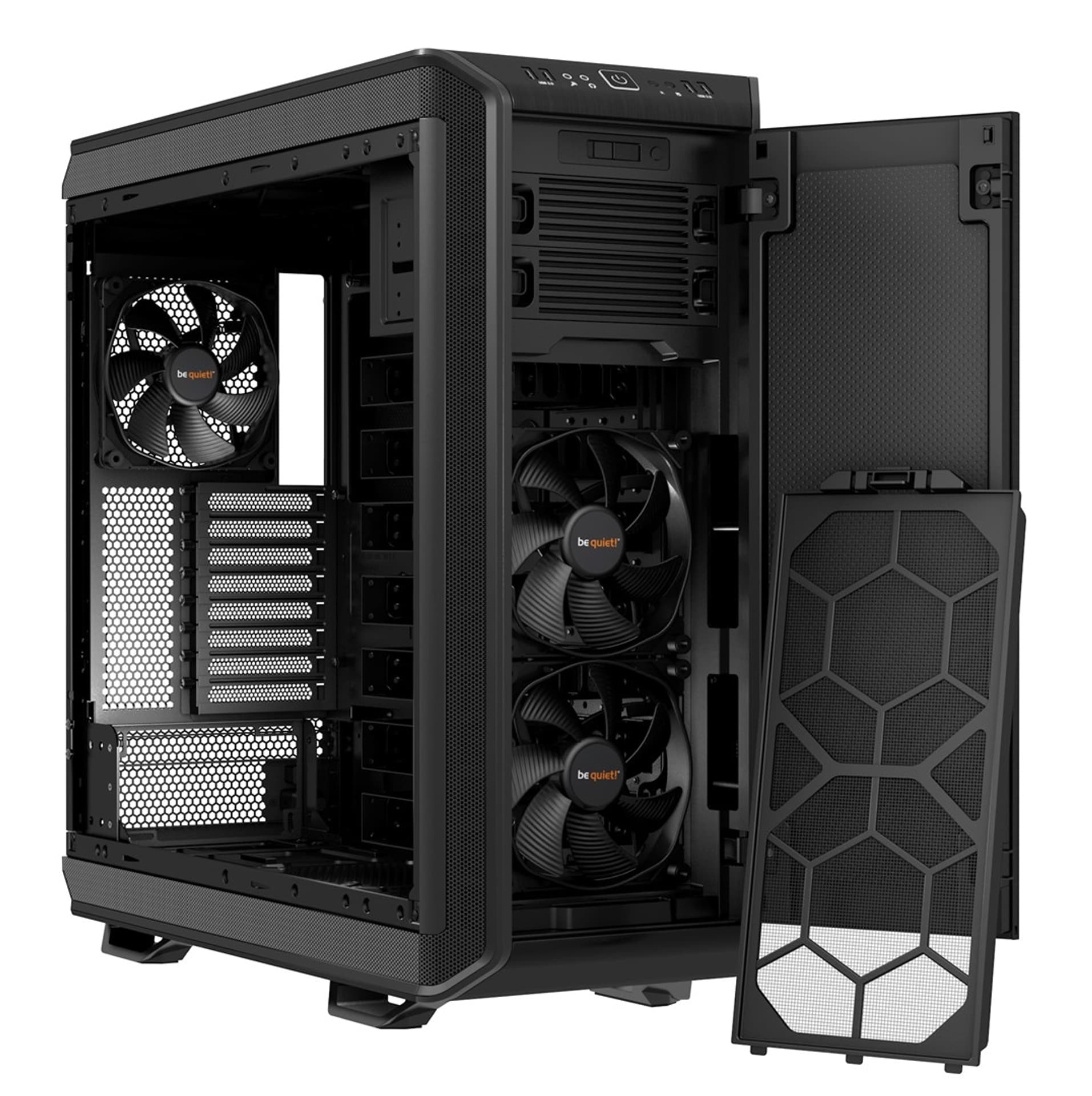 

Obudowa BE QUIET! DARK BASE 900 BG011 (ATX, Extended ATX, Mini ATX, Mini ITX, XL-ATX; kolor czarny)