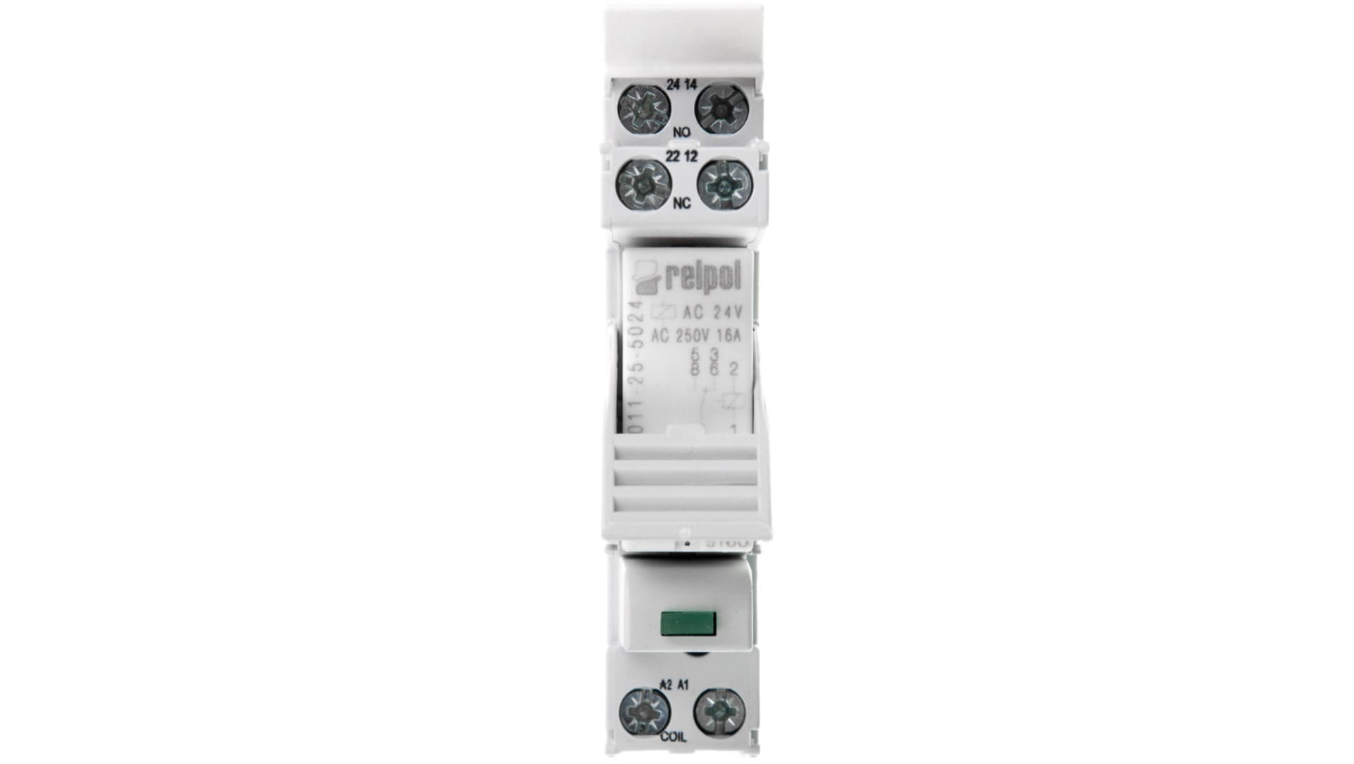 

Przekaźnik interfejsowy 1P 16A 24V AC LED warystor PI85-024AC-00LV 854920