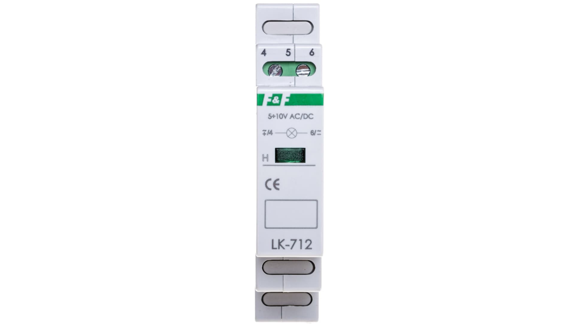 

Lampka modułowa 1-fazowa zielona 5-10V AC/DC LK-712G-5-10V