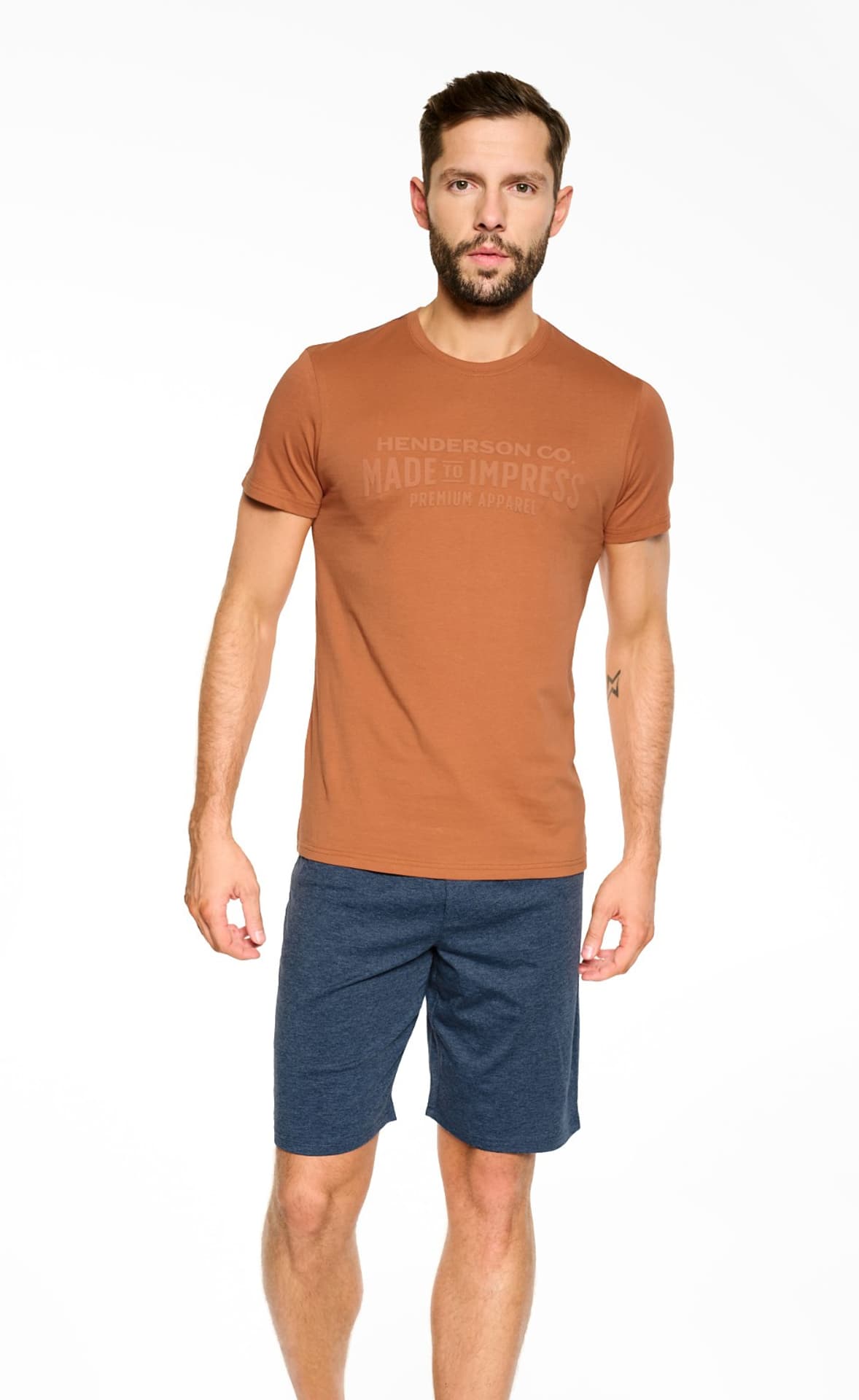 

PIŻAMA HENDERSON 39749 PRESS (kolor ORANGE, rozmiar XL)