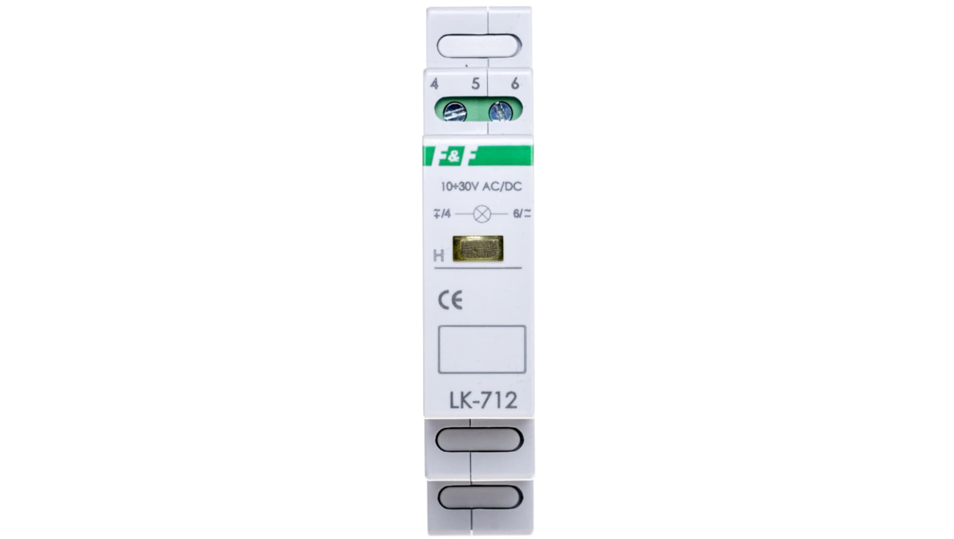 

Lampka modułowa 1-fazowa żółta 10-30V AC/DC LK-712Y-10-30V