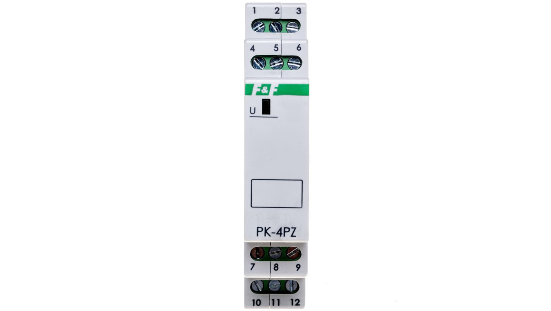 

Przekaźnik instalacyjny 4Z 8A 12V AC/DC PK-4PZ-12V