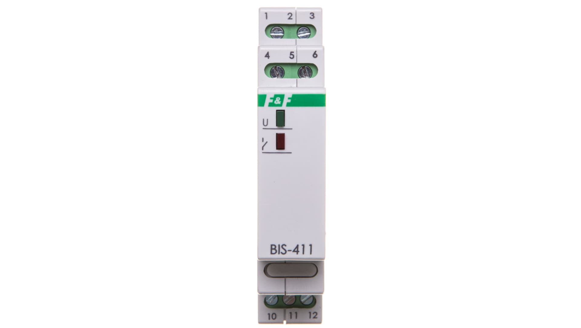 

Przekaźnik bistabilny włącz/wyłącz 1P 16A separowany 165-265V AC Inrush BIS-411-LED