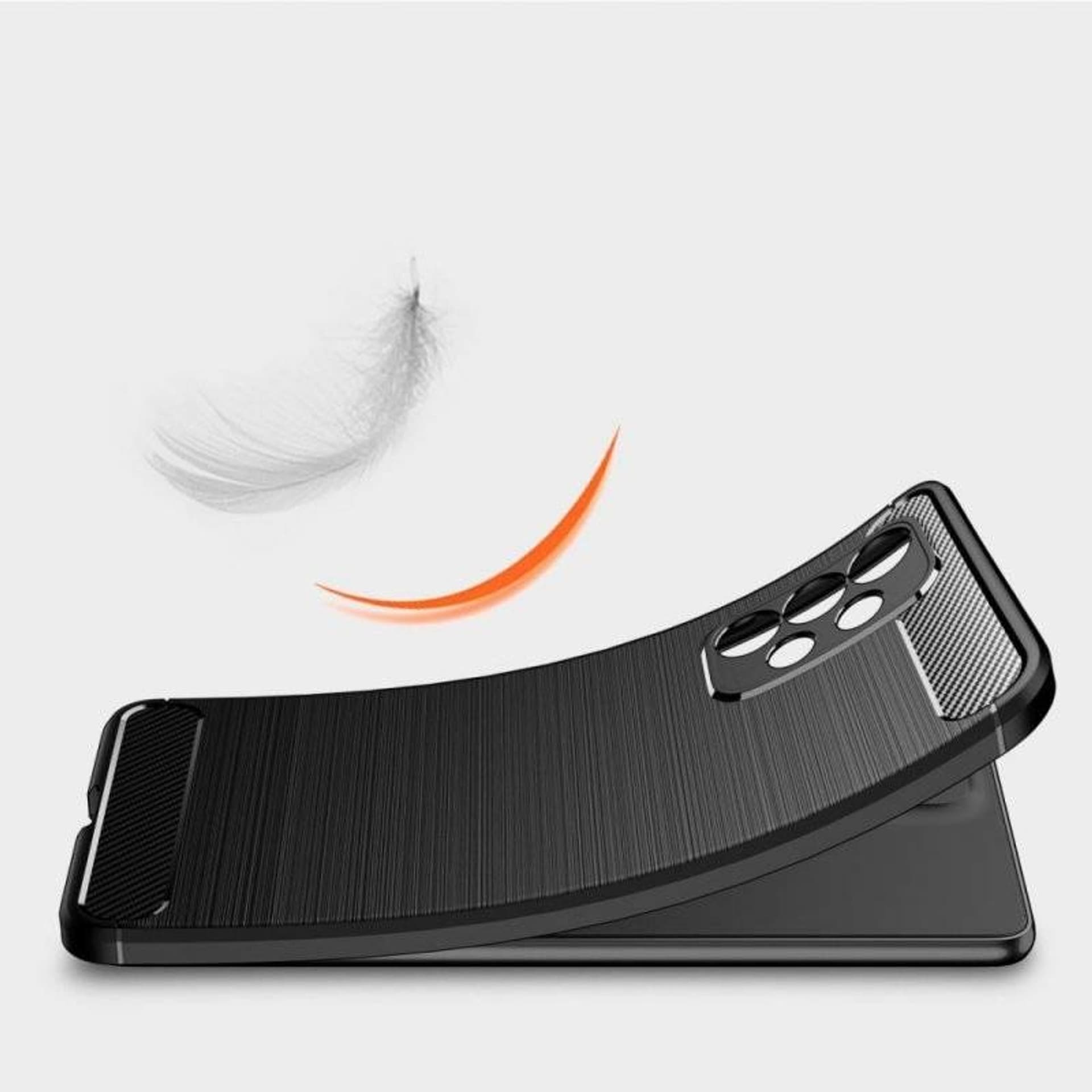 

Etui SAMSUNG GALAXY A23 5G Nexeri Carbon Pancerne czarne