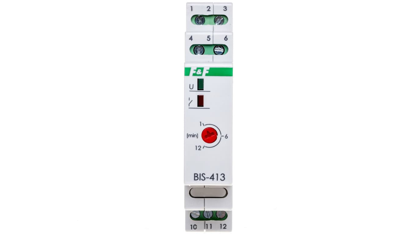 

Przekaźnik bistabilny 1P 16A 230V AC Inrush, BIS-413-LED