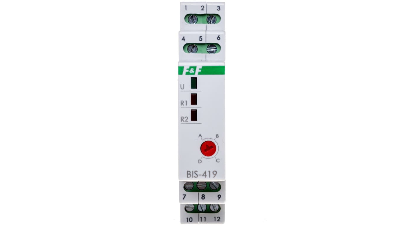 

Przekaźnik bistabilny 2P 16A 100-265V AC Inrush, BIS-419-LED