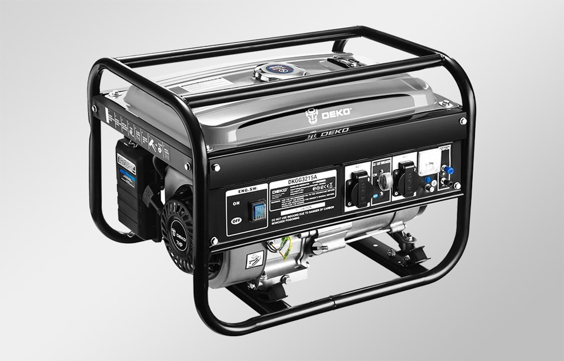 

Agregat prądotwórczy Deko Tools DKGG3215CE, 220V benzynowy