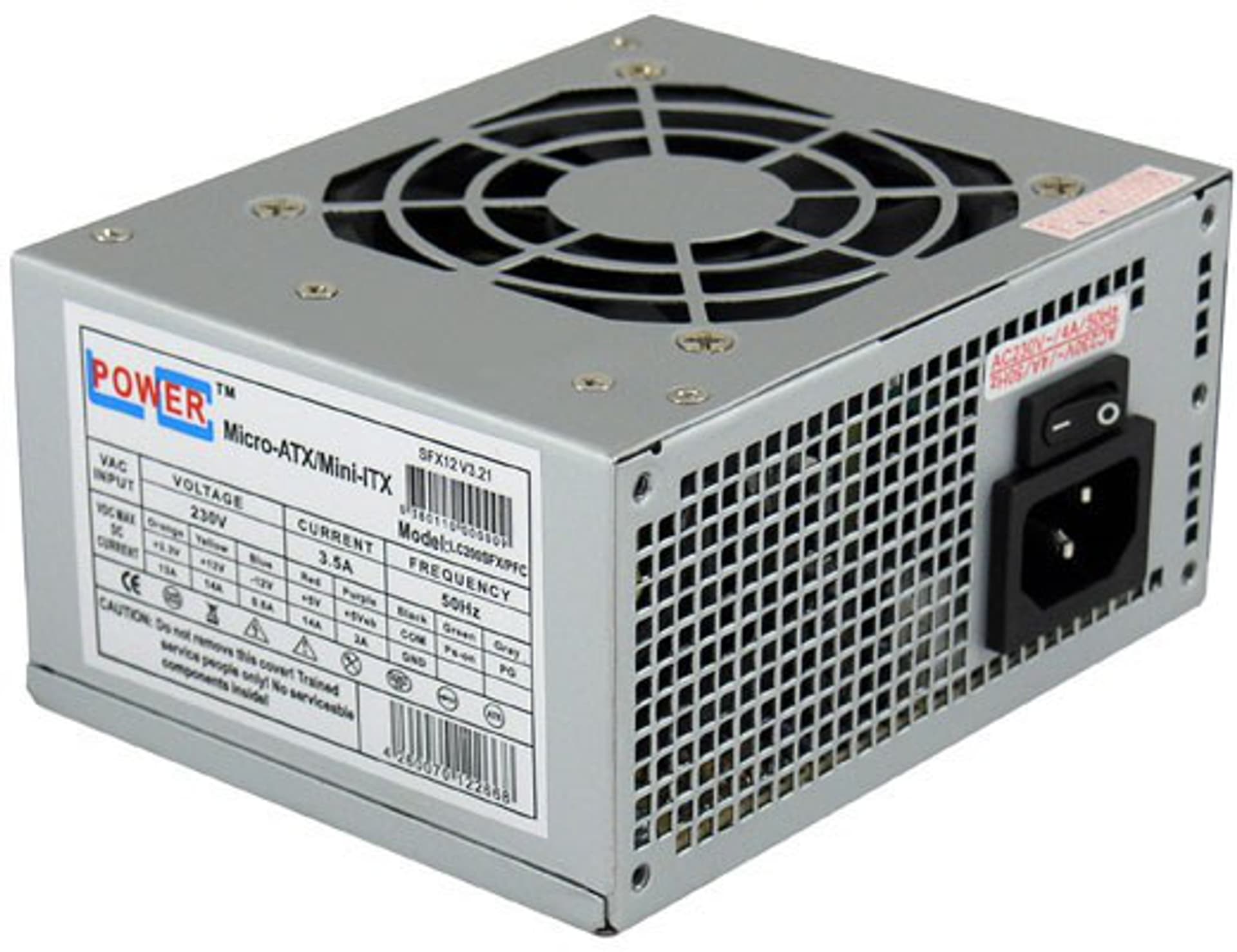 

Zasilacz PC LC-POWER 200W LC200SFX V3.21