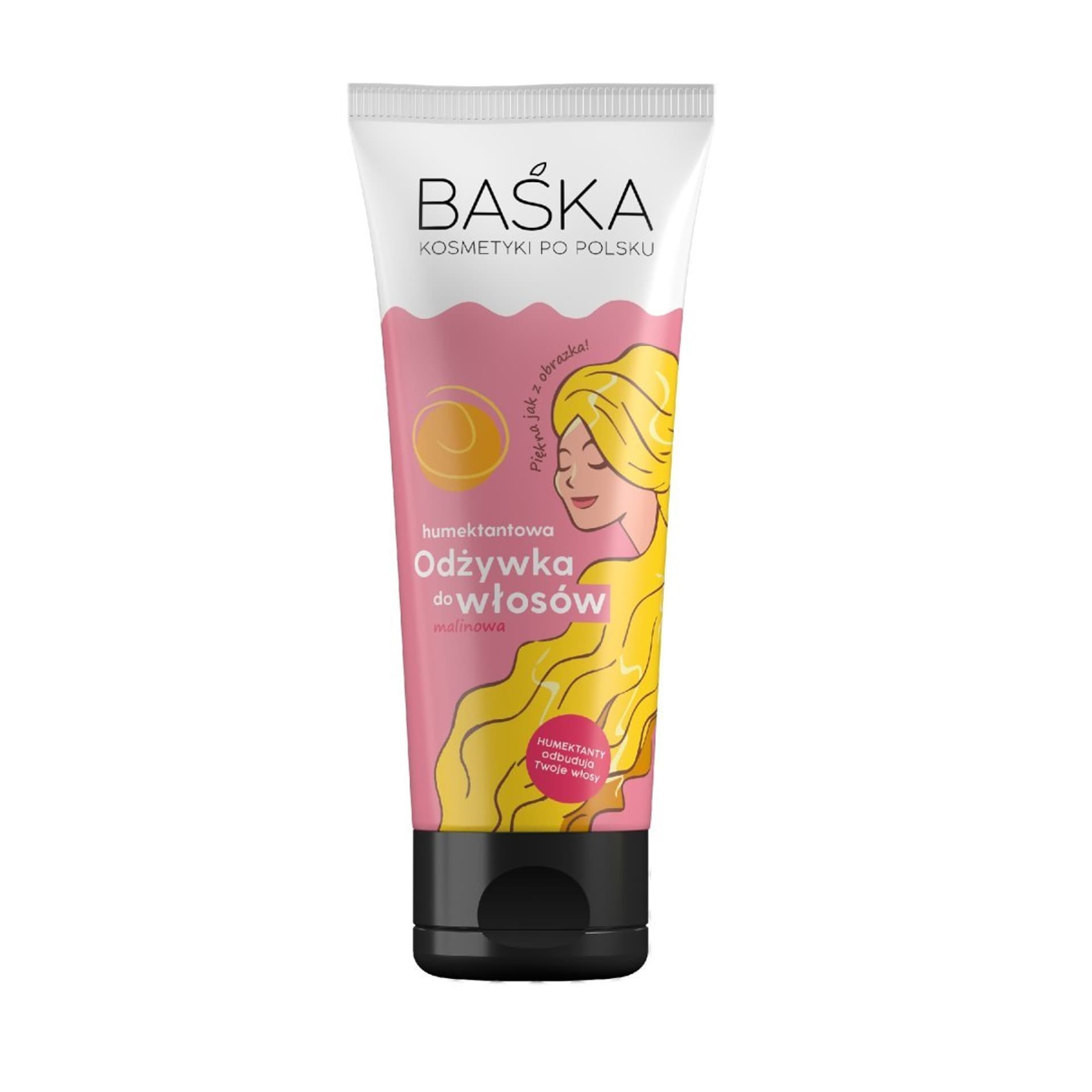 

BAŚKA Kosmetyki Po Polsku Humektantowa Odżywka do włosów - malinowa 250ml