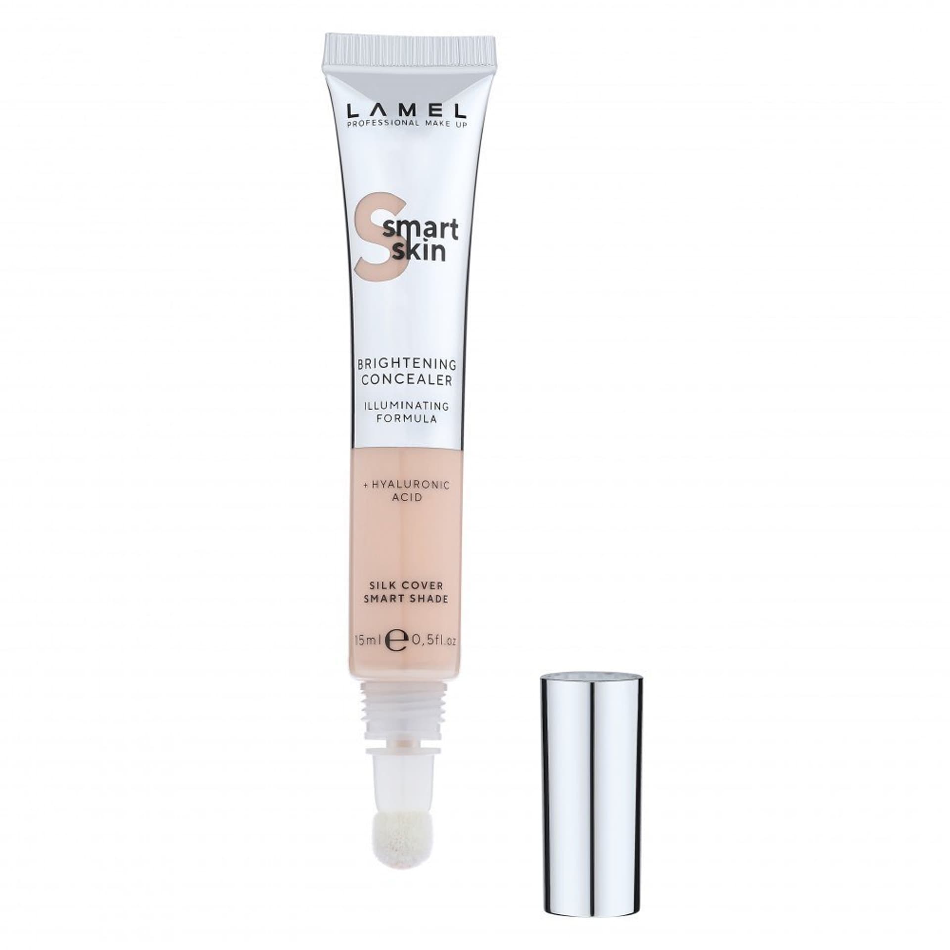 

LAMEL Smart Skin Brightening Concealer Korektor z kwasem hialuronowym nr 401 15ml