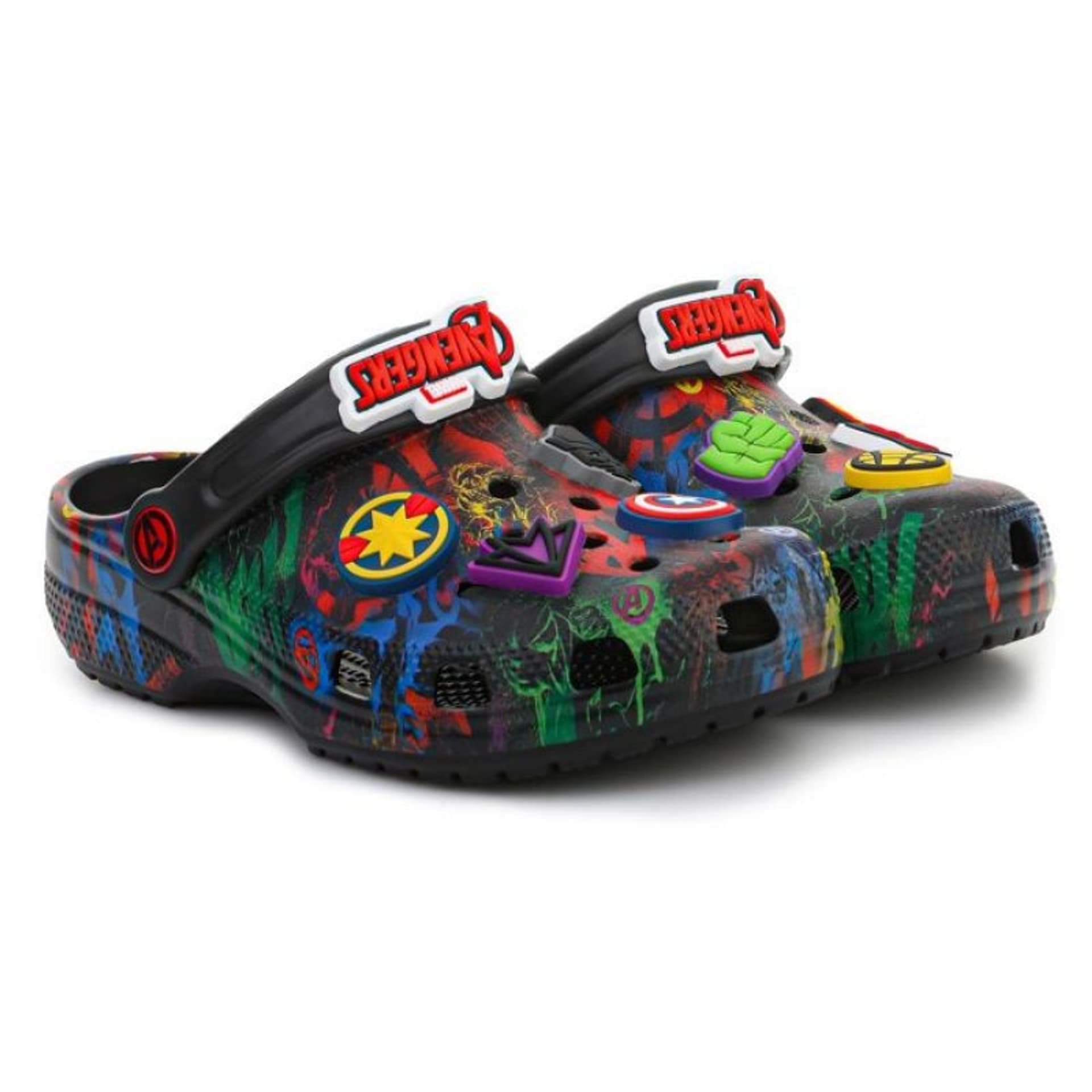 

Klapki Crocs Classic Marvel Avengers Kids Clog 207721 (kolor Czarny, rozmiar EU 32/33)