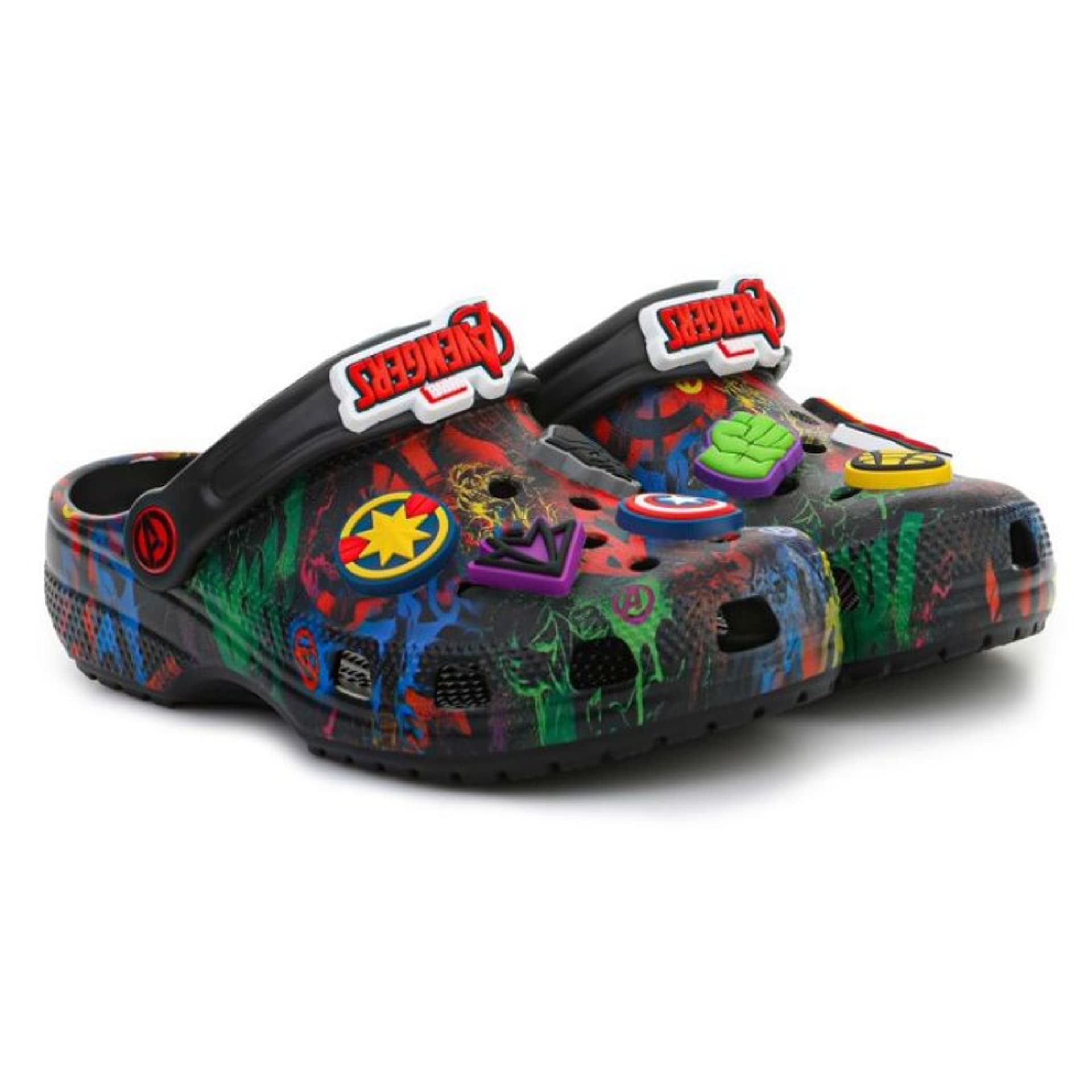 

Klapki Crocs Classic Marvel Avengers Kids Clog 207721 (kolor Czarny, rozmiar EU 37/38)