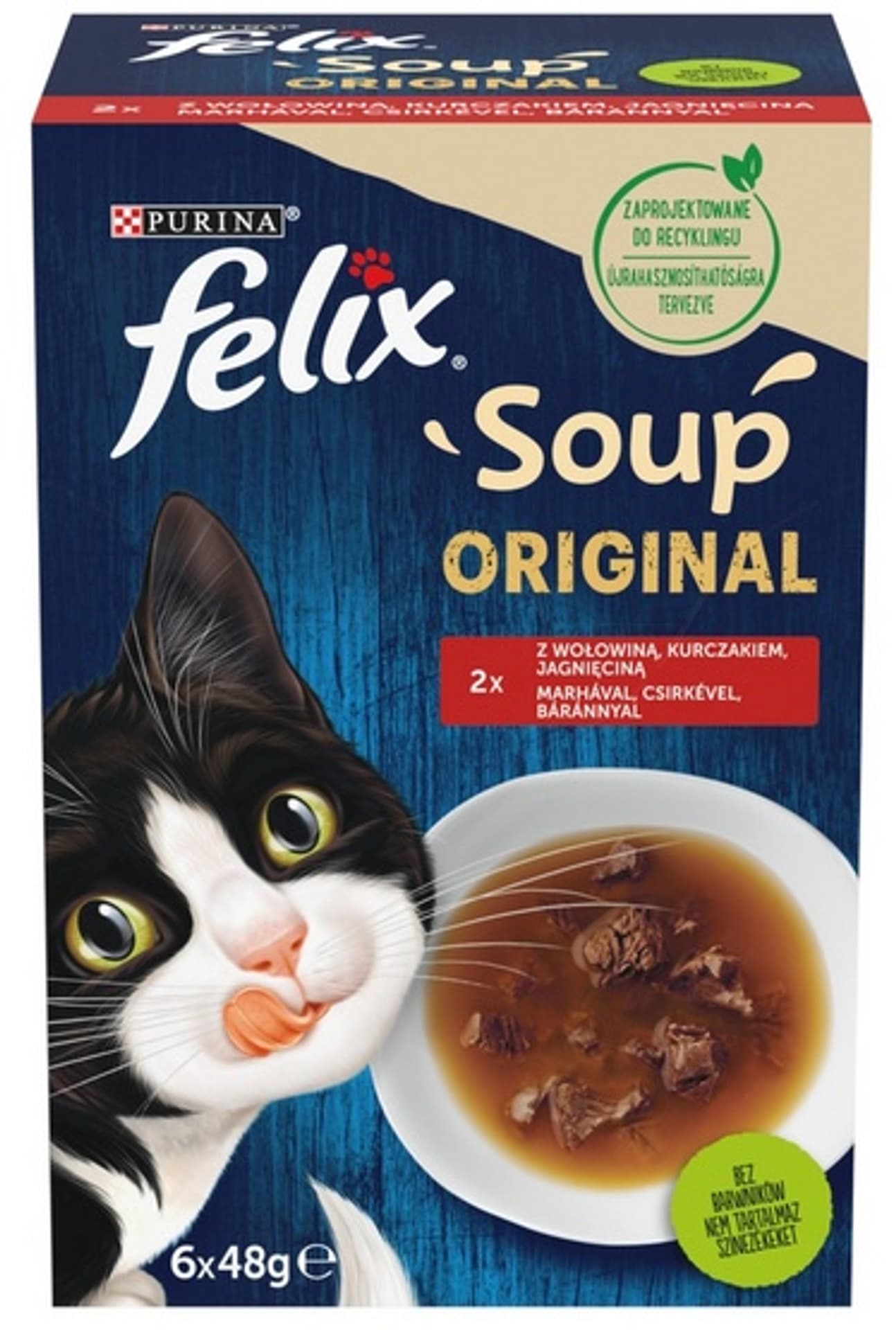 

Felix Soup Original Wiejskie Smaki zestaw zup 6x48g
