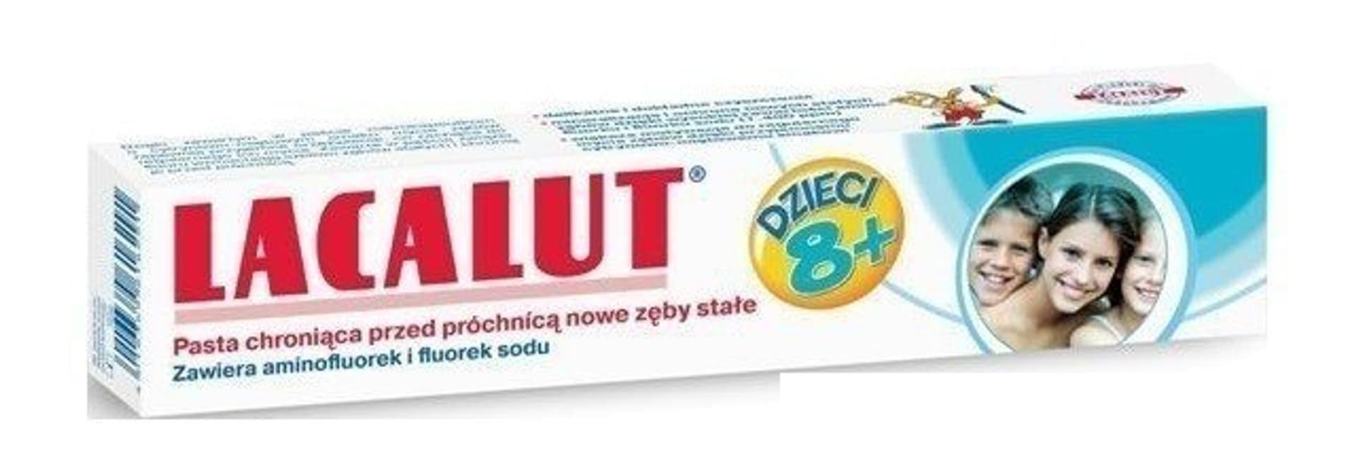 

Lacalut Pasta do zębów dla dzieci powyżej 8 lat 50ml