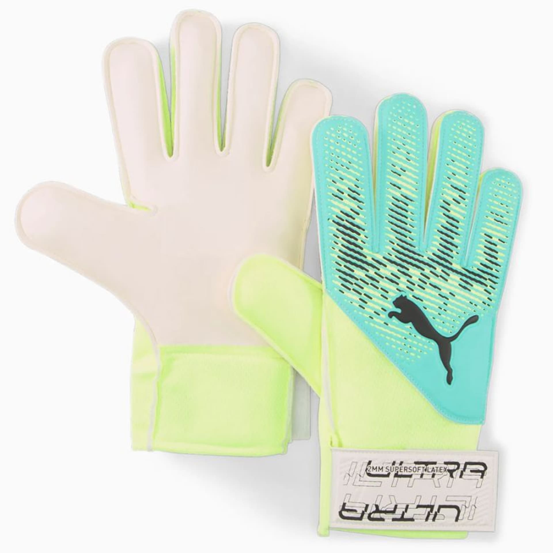 

Rękawice bramkarskie Puma Ultra Grip 4 RC M 041817 (kolor Niebieski. Pomarańczowy, rozmiar 10)