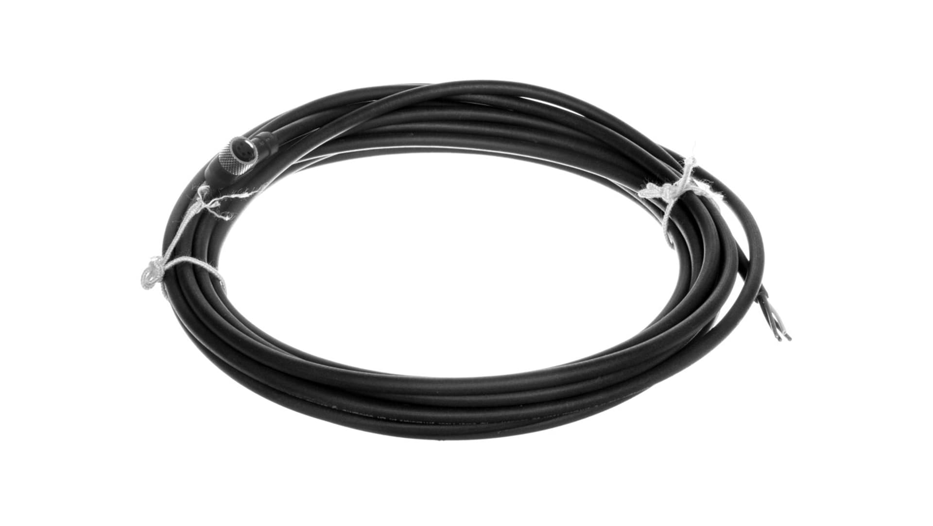

Złącze żeńskie M8 kątowe 4-piny kabel 5m PUR XZCP1041L5