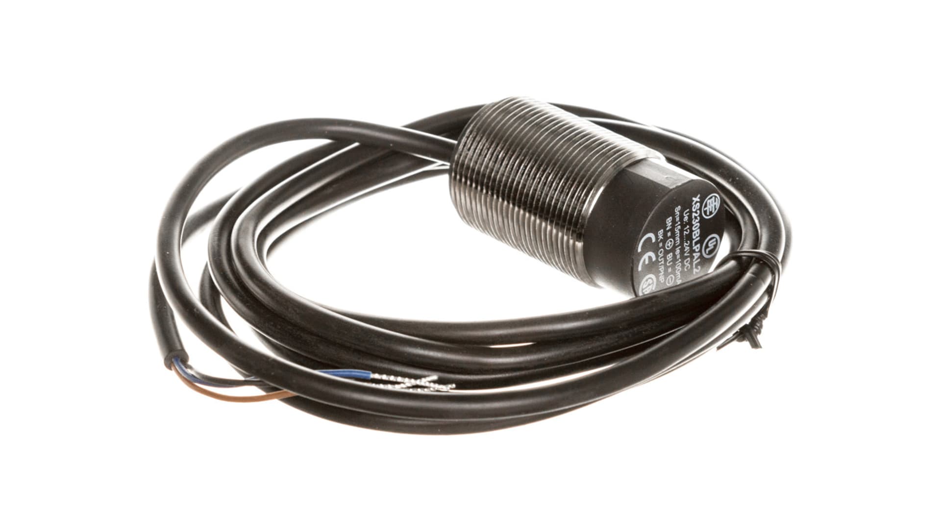 

Czujnik indukcyjny M30 15mm 12-24V DC PNP 1Z kabel 2m XS230BLPAL2