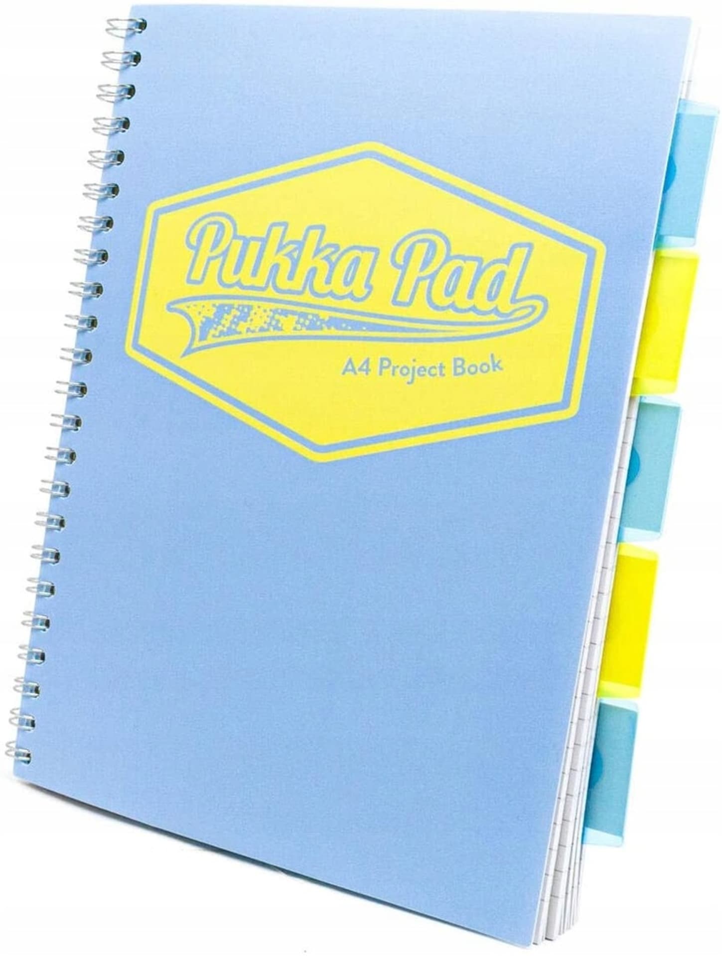 

Kołozeszyt PROJECT BOOK A4 kratka niebieski 8630S-PST PUKKA