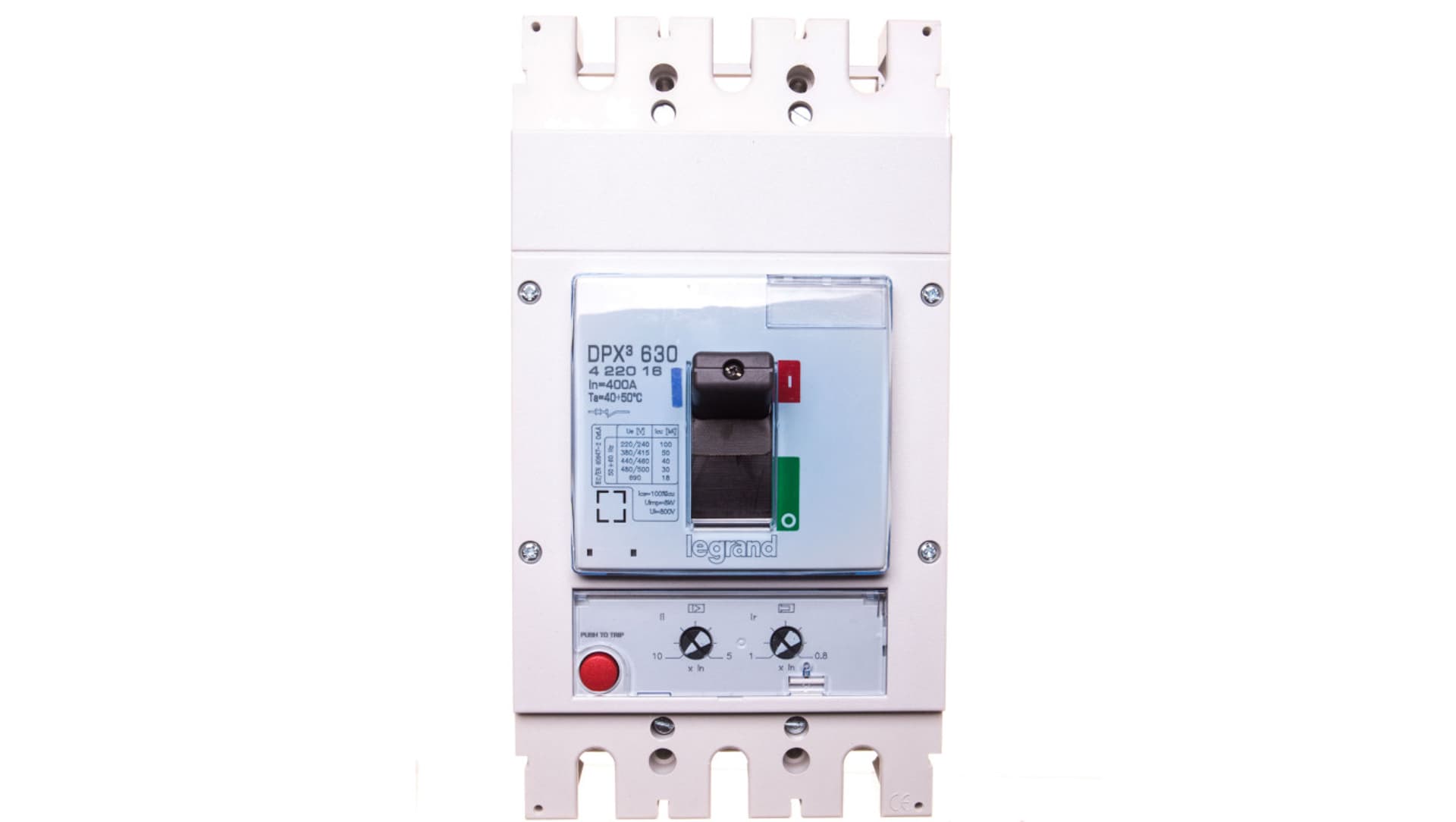 

Wyłącznik mocy 400A 3P 50kA DPX3 630 TM 422016