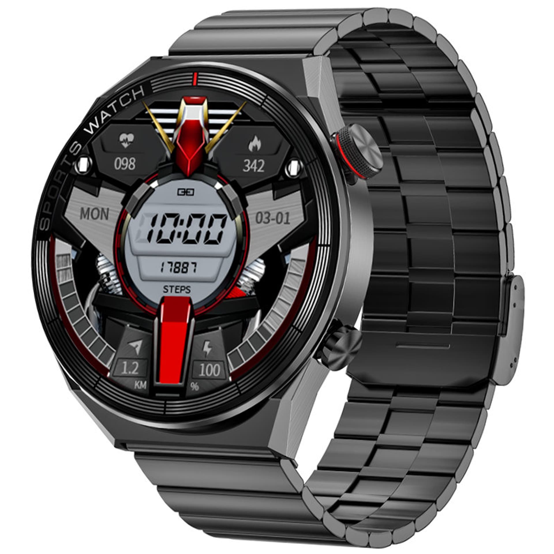

SMARTWATCH MĘSKI Rubicon RNCE99 - WYKONYWANIE POŁĄCZEŃ, ŁADOWANIE BEZPRZEWODOWE (sr046b)