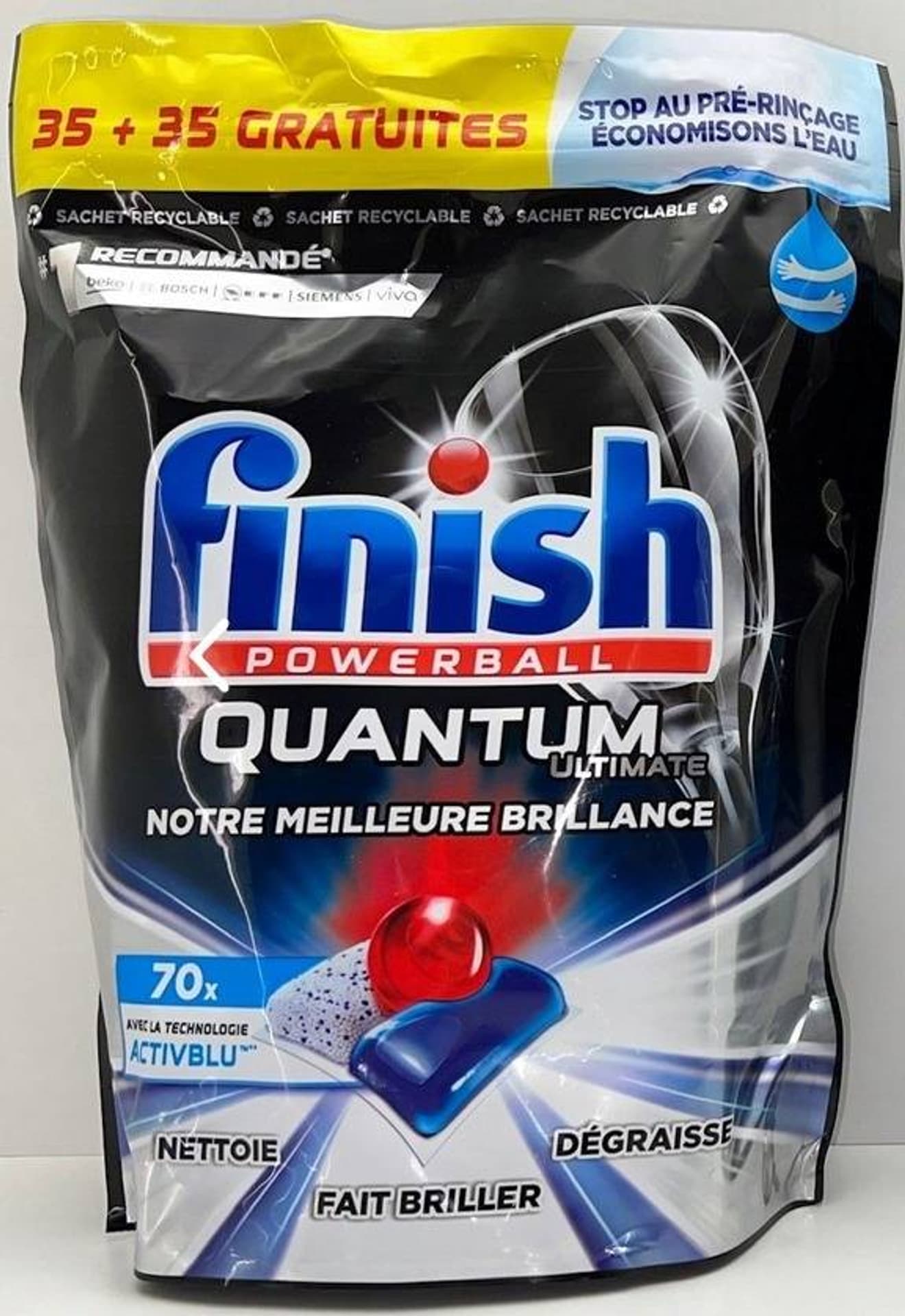 

Finish Quantum Ultimate Tabletki do Zmywarki 70 szt.