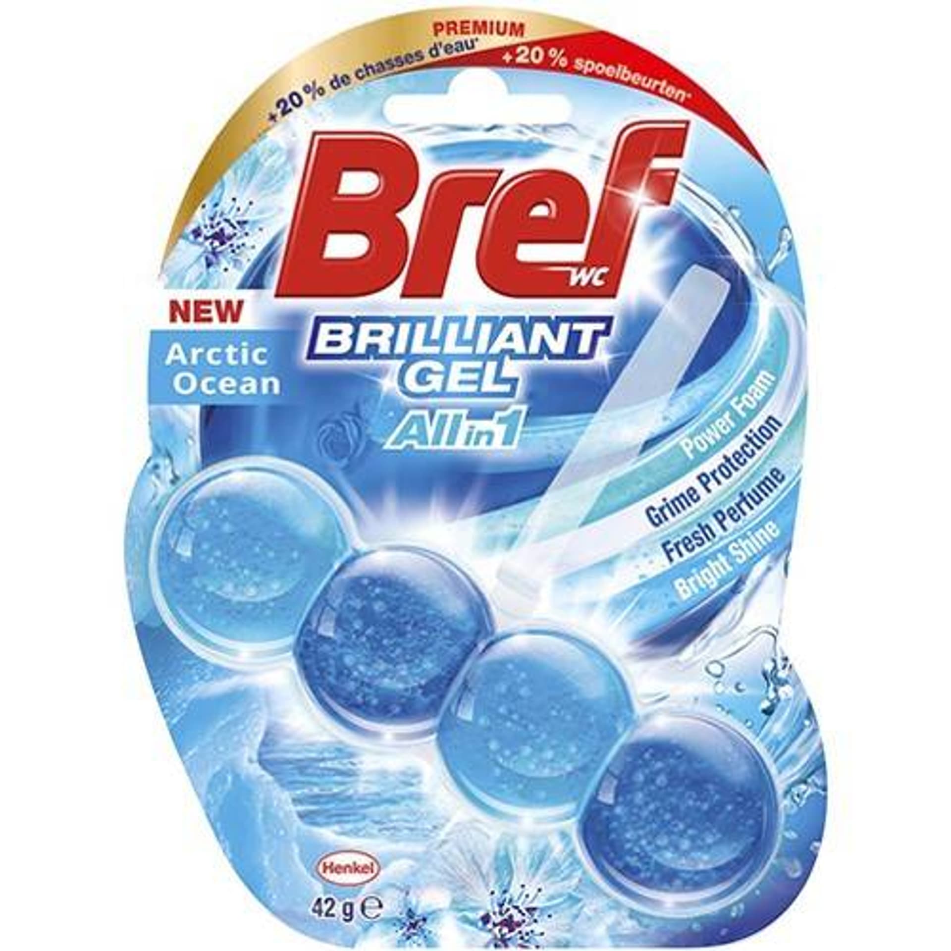 

Bref Brilliant Gel Arctic Ocean Zawieszka WC 42 g