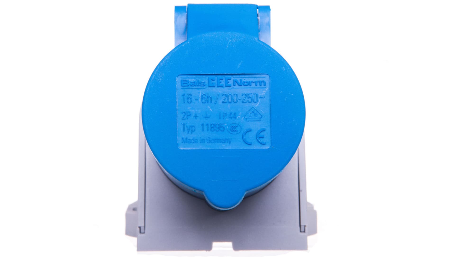 

Gniazdo stałe 16A 3P 230V 6h IP44 Quick-Connect 11895