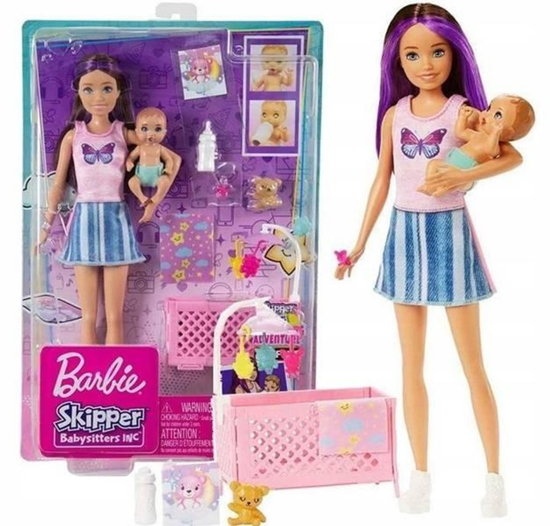 

Barbie Skipper zestaw opiekunka HJY33