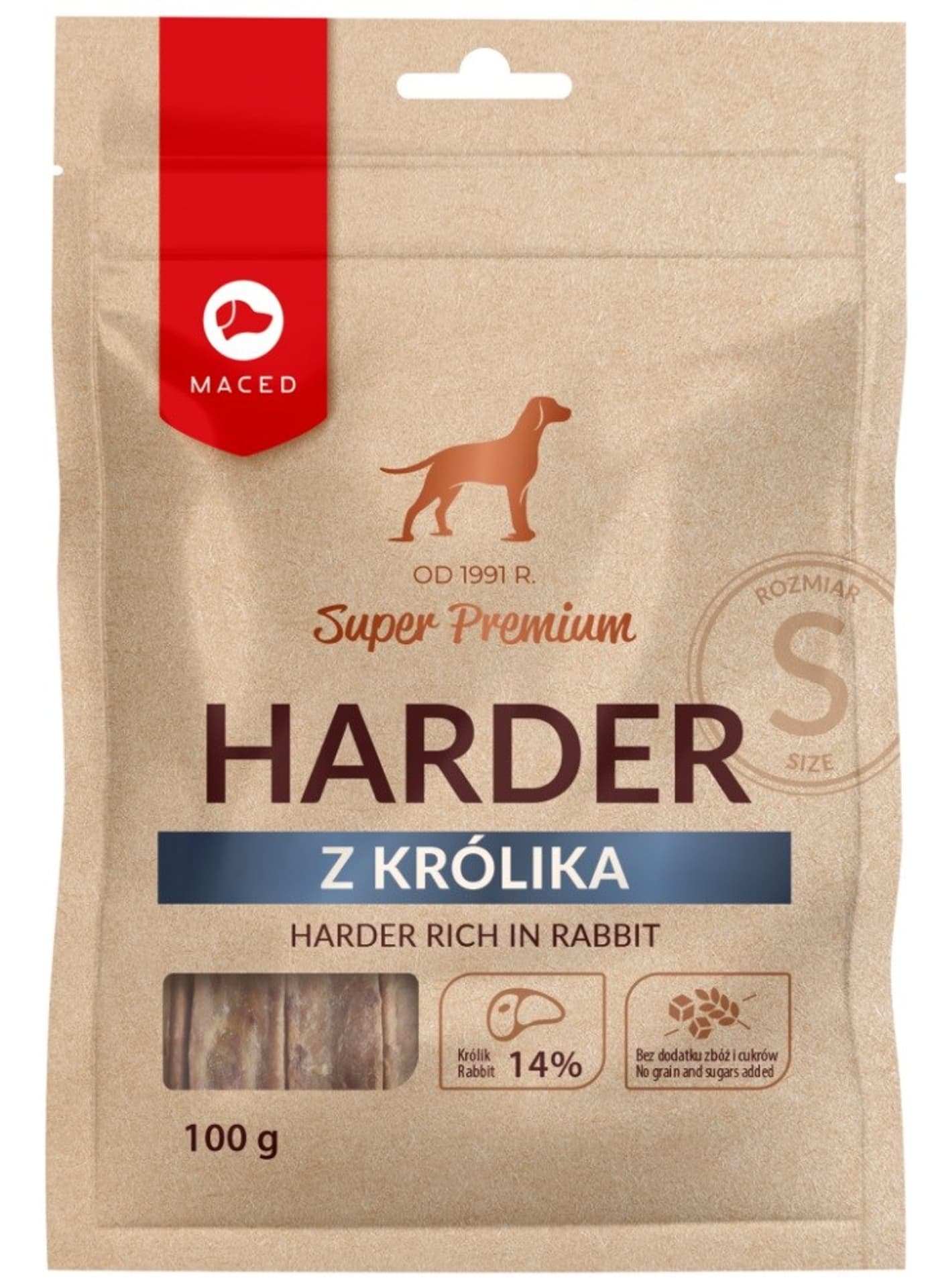 

MACED Harder z królika rozm.S 100g
