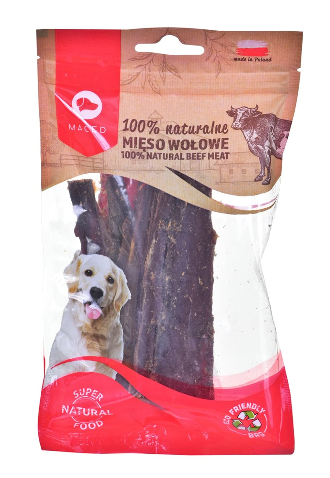 

MACED Przysmak dla psa - mięso wołowe 60g