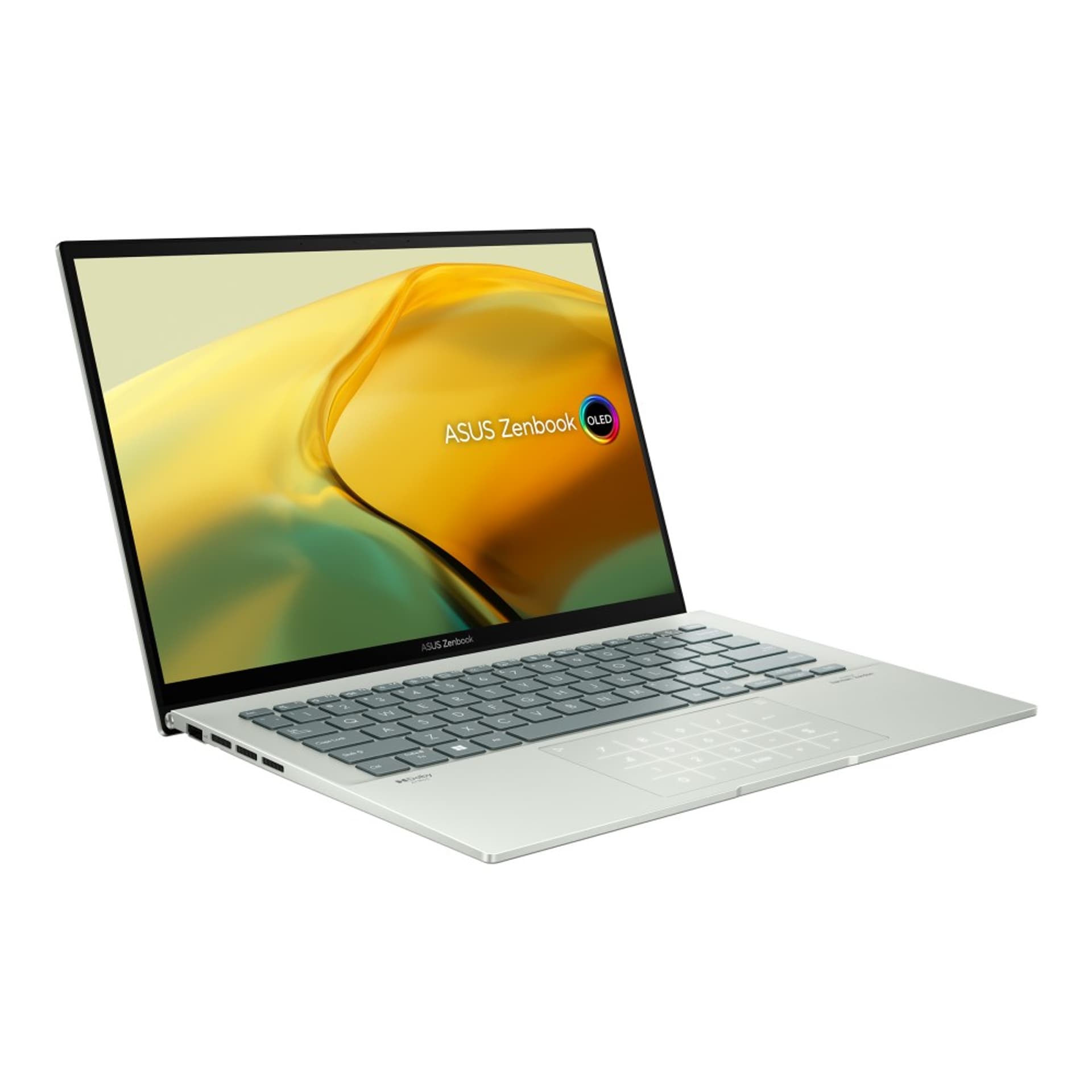 

ASUS Zenbook 14 OLED UX3402VA-KN159W i5-1340P 14.0" WQXGA+ Touch LED Backlit 90Hz 400nits Glossy 16GB LPDDR5 SSD512 Intel Iris Xe Graphics Cam WLAN+BT FingerPrint 75WHrs Win11 Foggy Silver