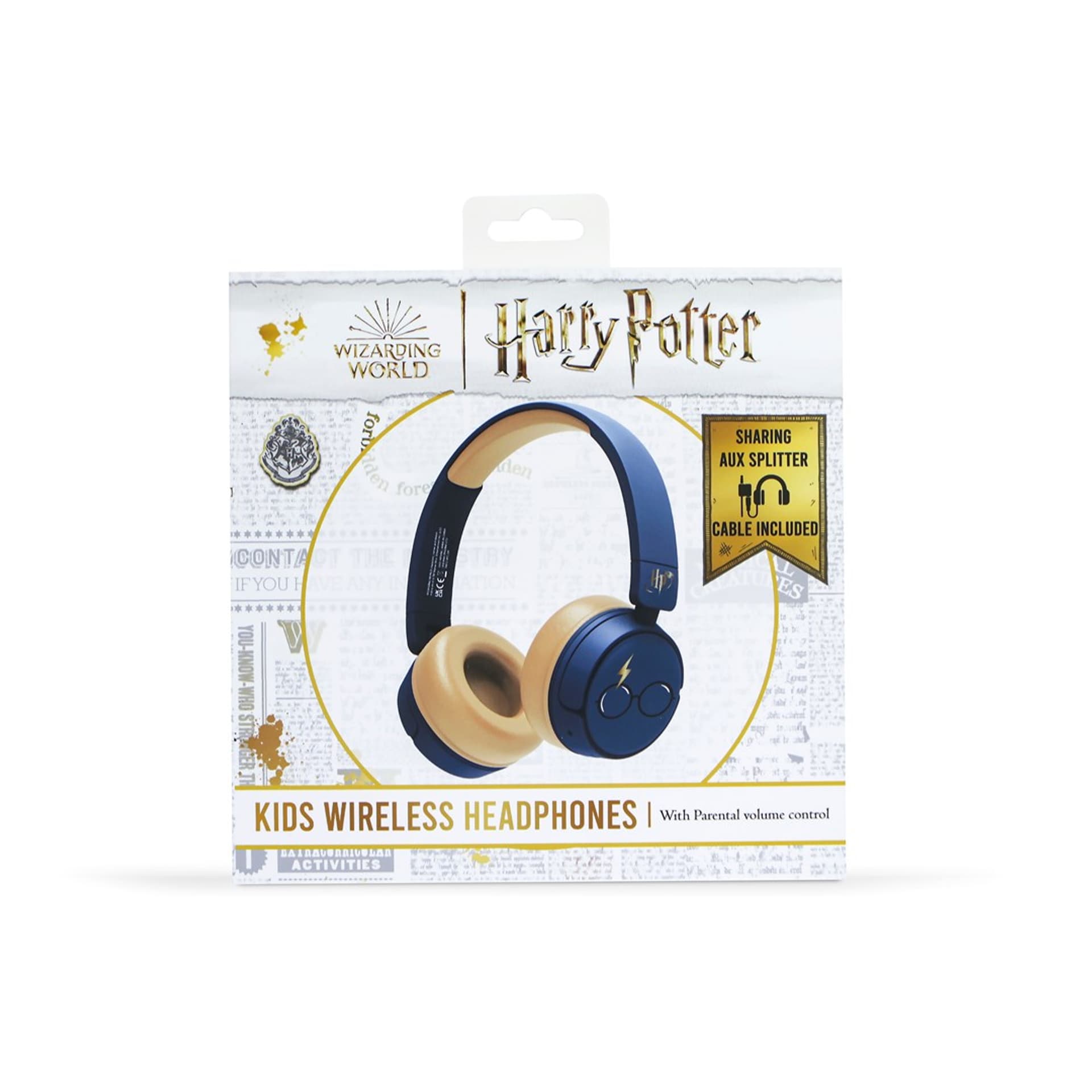 OTL KIDS Bezprzewodowe Słuchawki V2 - HARRY POTTER NAVY