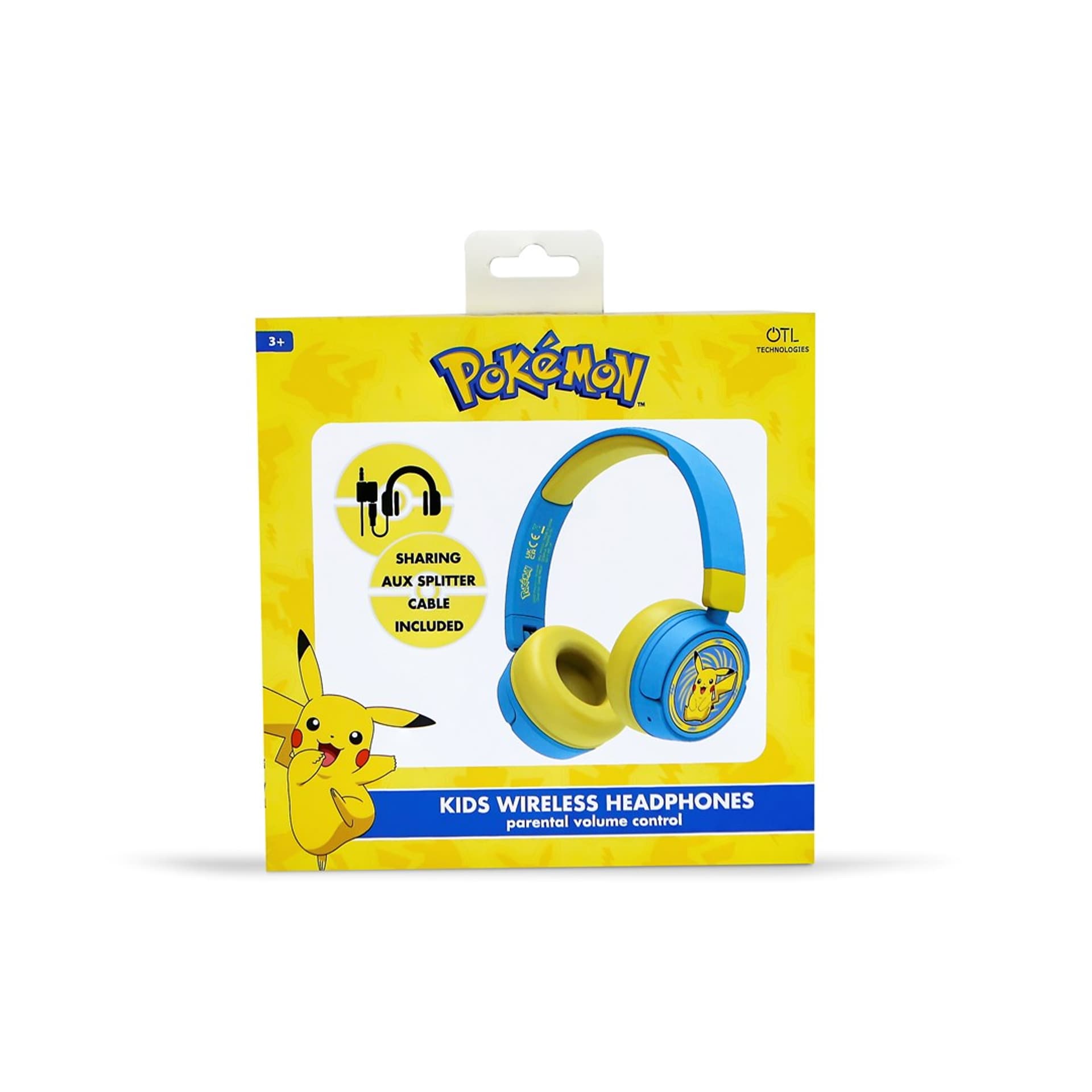 

OTL KIDS Bezprzewodowe Słuchawki V2 - POKEMON PIKACHU