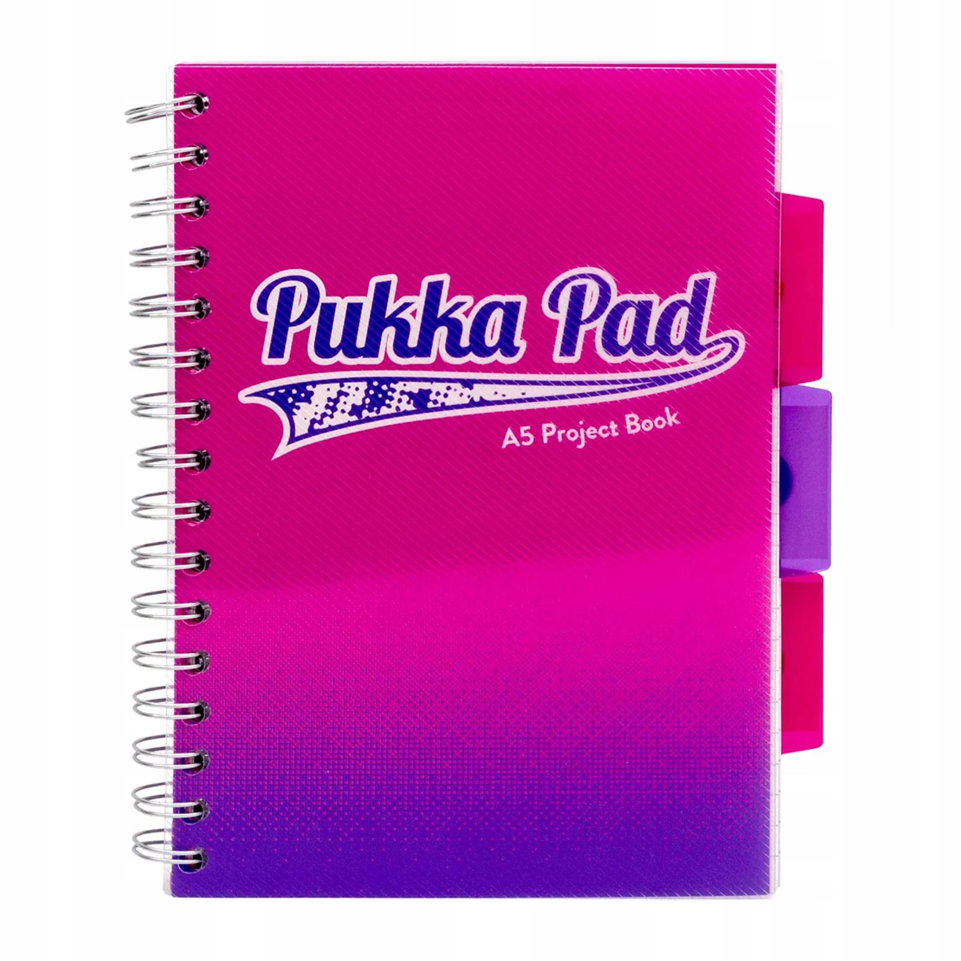 

Kołozeszyt A5 kratka różowy PROJECT BOOK FUSION 8412-FUS PUKKA