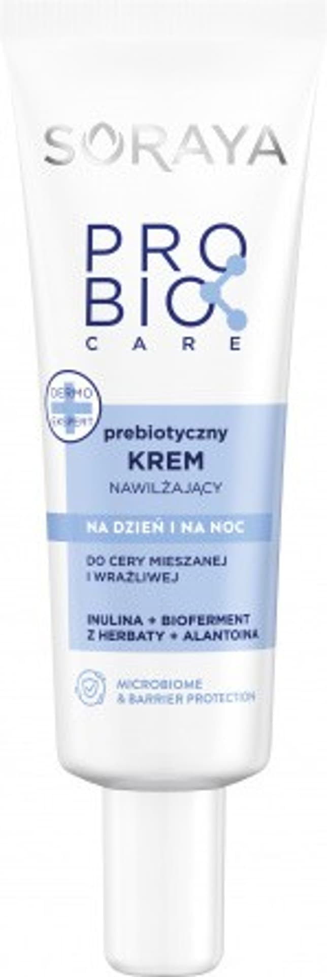 

SORAYA Probio Care Prebiotyczny Krem nawilżający na dzień i noc do cery mieszanej i wrażliwej 50ml