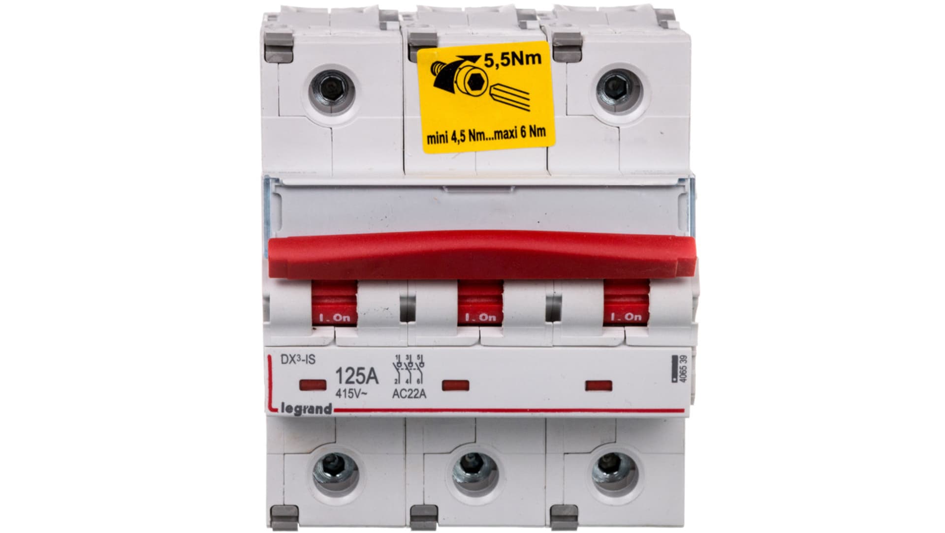 

Rozłącznik modułowy 125A 3P FRX403 406539