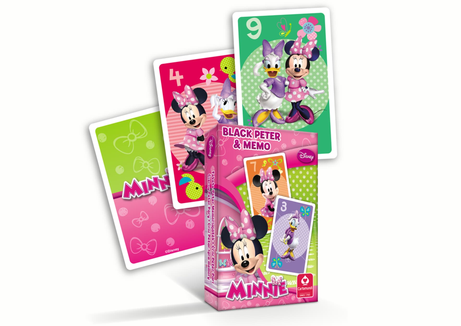 

Gra Karciana 2w1 Memory, Czarny Piotruś Myszka Minnie Karty