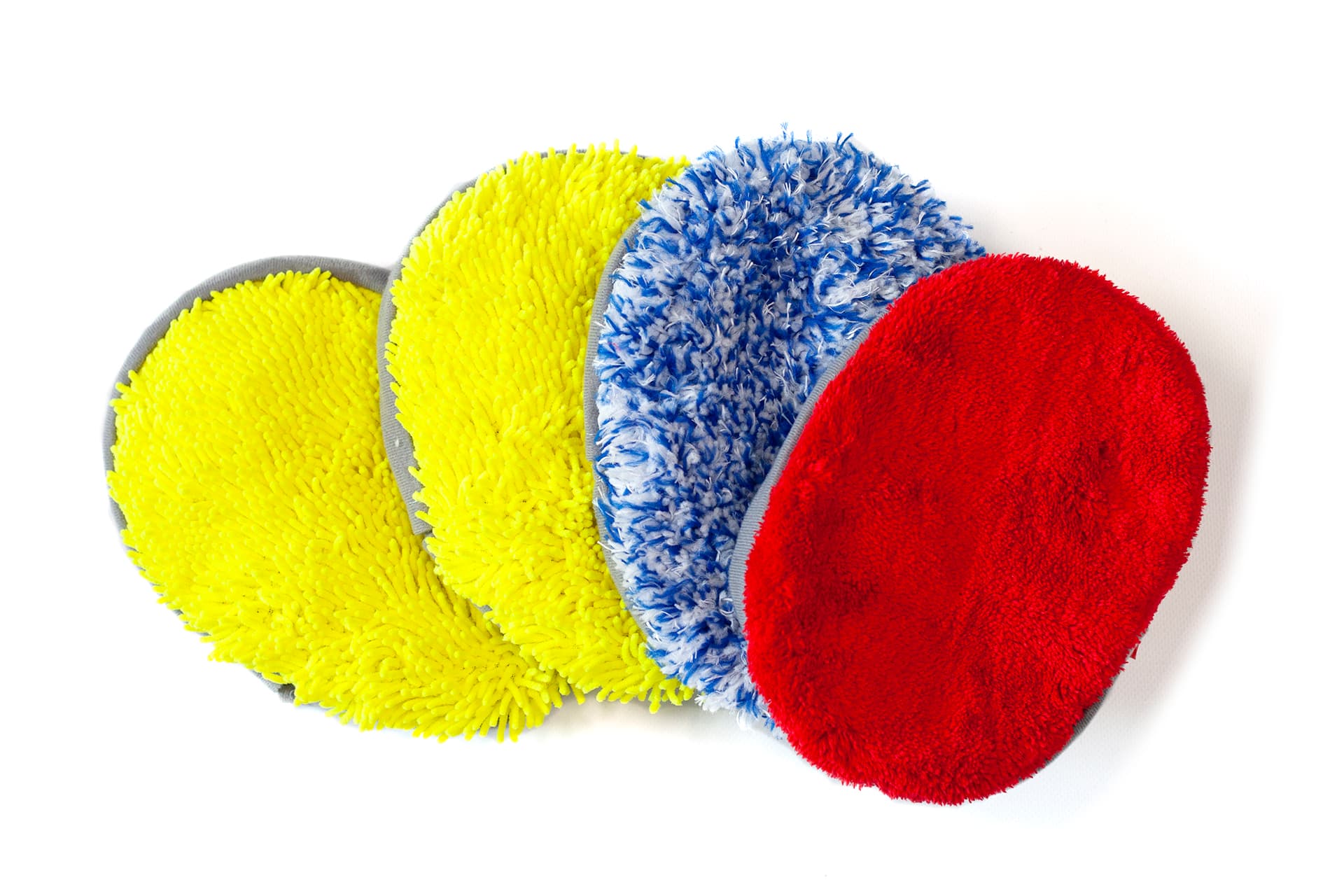 

AVA 4 pcs Mix Microfiber Pads