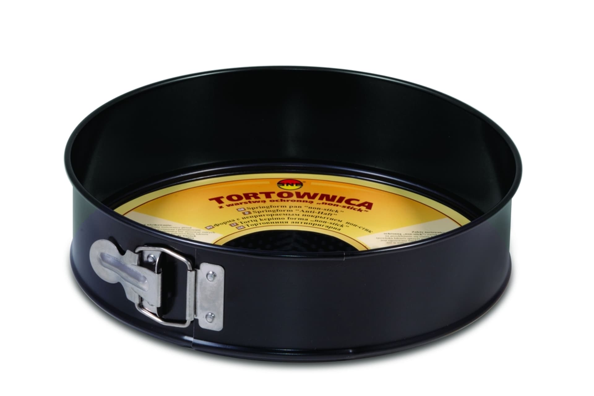 

Tortownica forma do pieczenia z odpinanym rantem 24cm czarna