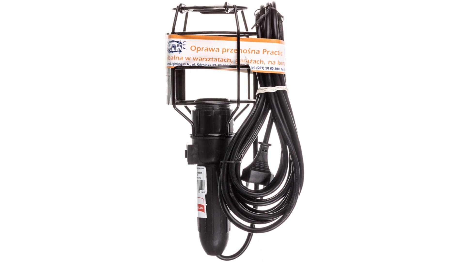 

Oprawa przenośna warsztatowa 1x60W E27 PRACTIC 60 000126