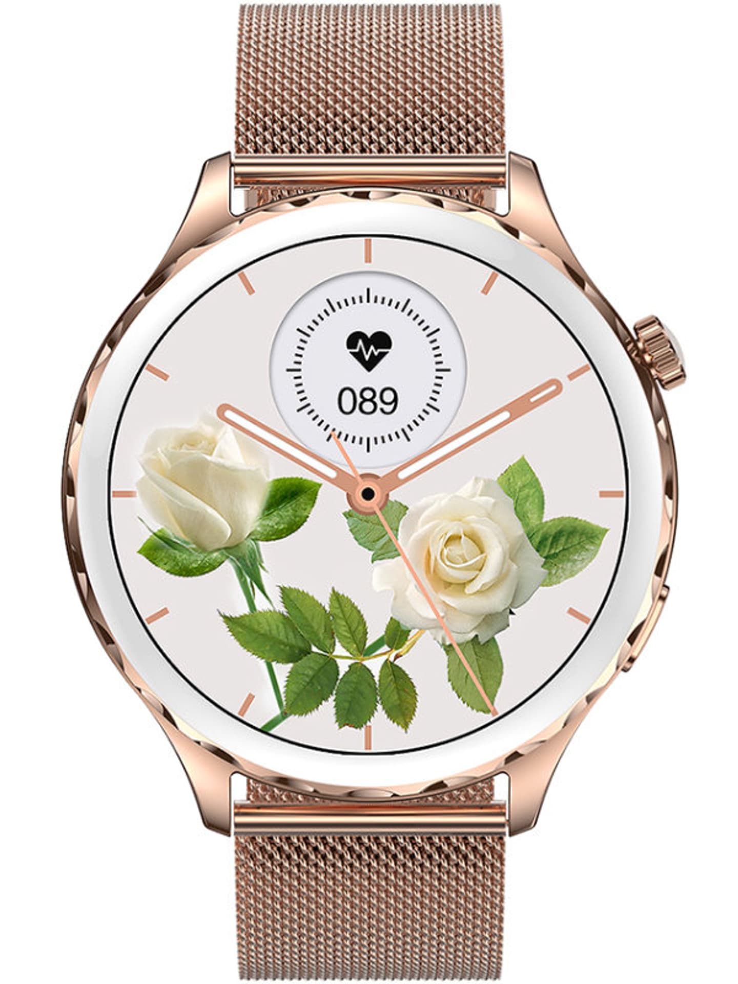 

SMARTWATCH DAMSKI Rubicon RNCF02 - WYKONYWANIE POŁĄCZEŃ, DODATKOWY PASEK (sr048b)