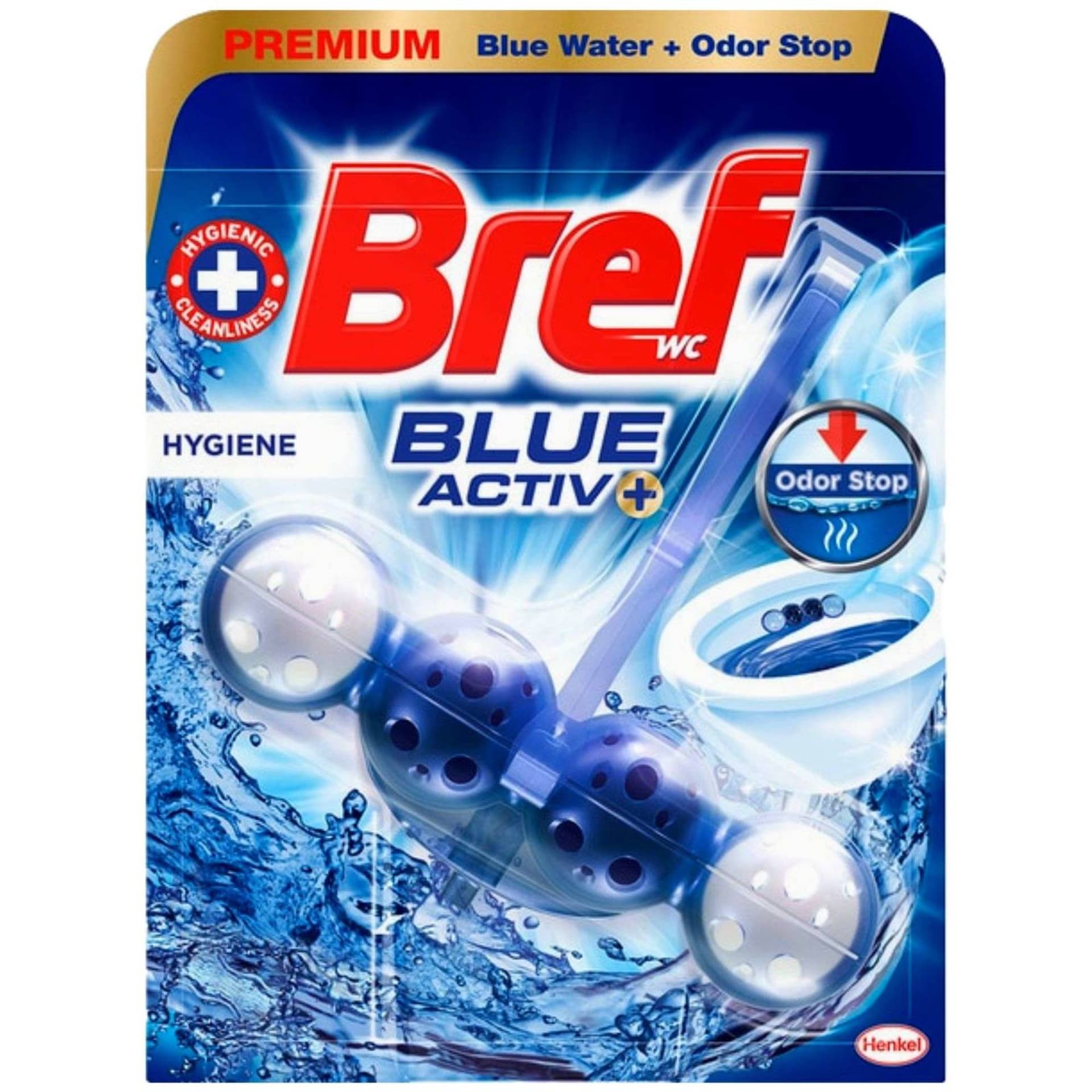 

Bref Blue Activ Odor Stop Zawieszka WC 50 g