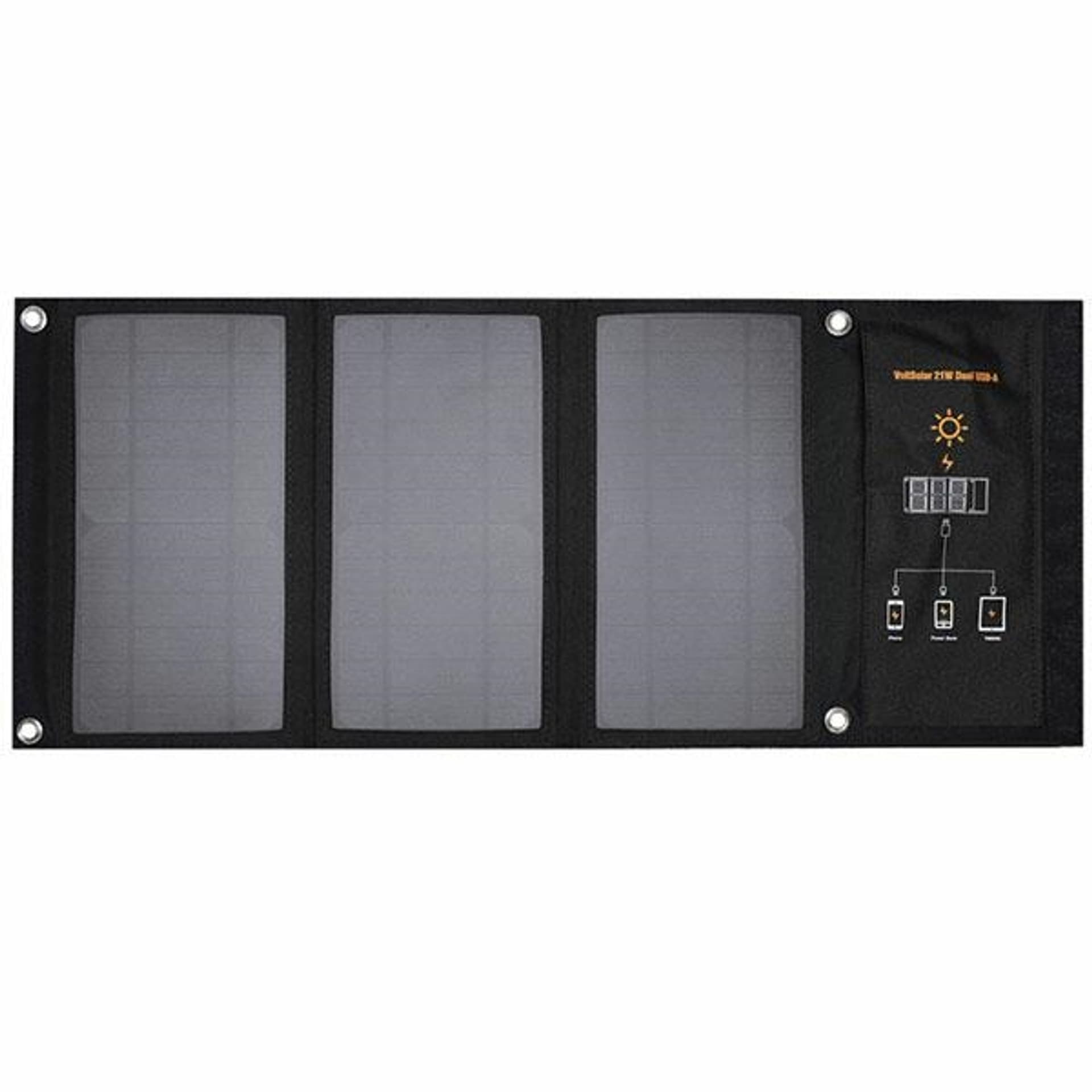 

4smarts Panel słoneczny VoltSolar 21W + powerbank 10000mAh Black 540531