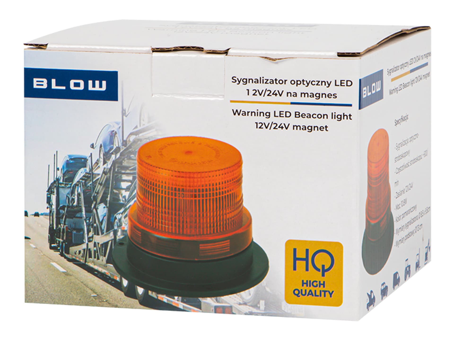 

26-433# Sygnalizator optyczny led 12v-24v magnes