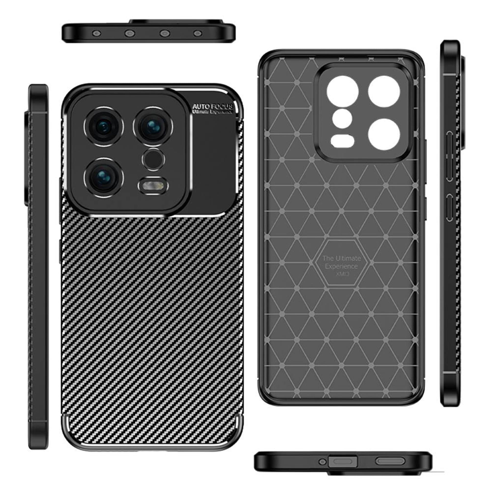 

Etui XIAOMI 13 Pancerne Shockproof Nexeri Carbon Fiber czarne