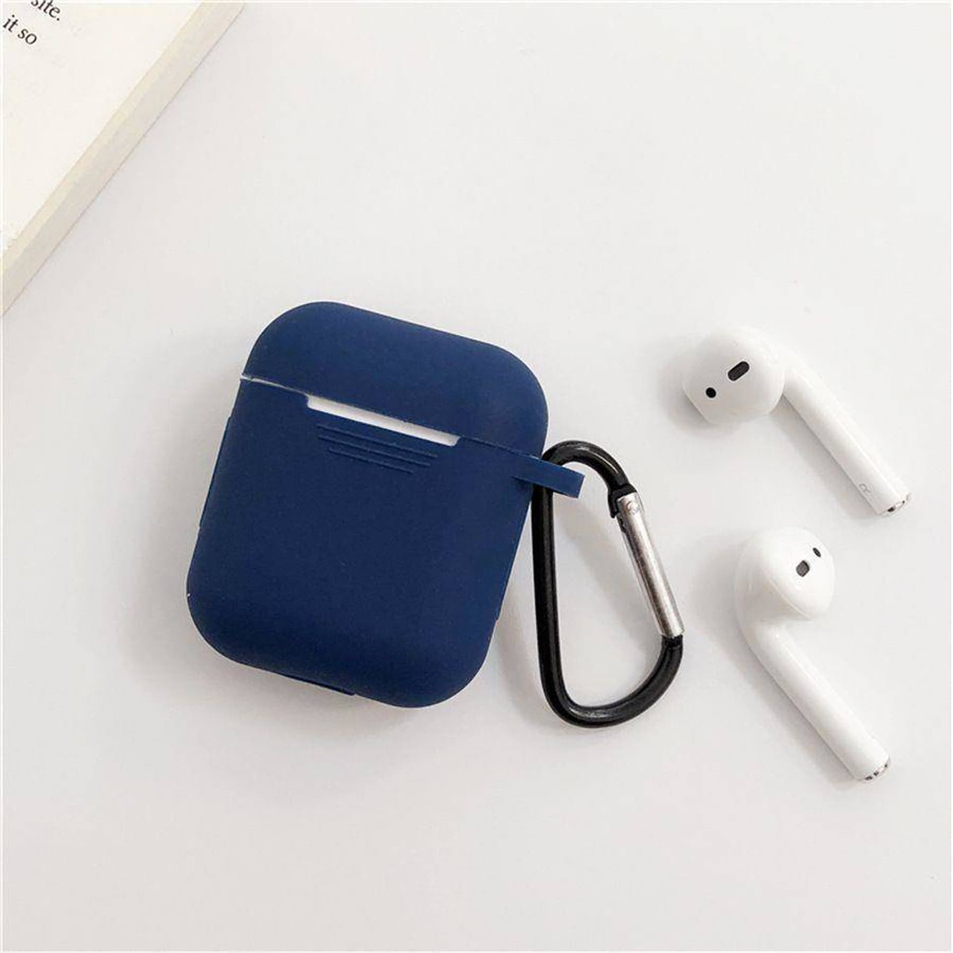 

Etui APPLE AIRPODS Tech-Protect Icon granatowe