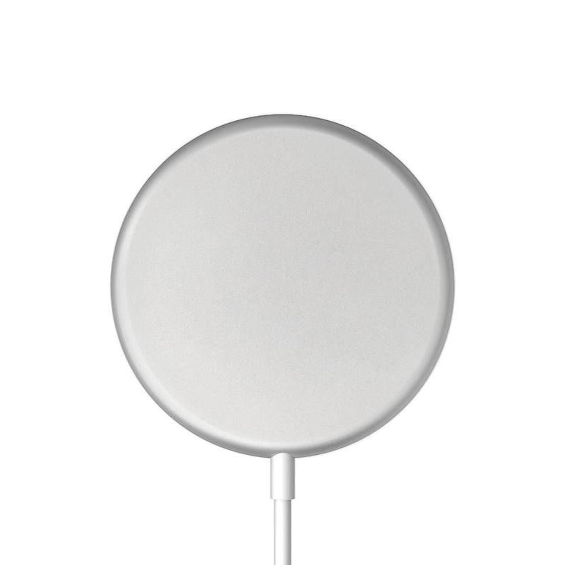 

Crong MagSpot Wireless Charger – Aluminiowa ładowarka indukcyjna MagSafe 15W (Silver White)