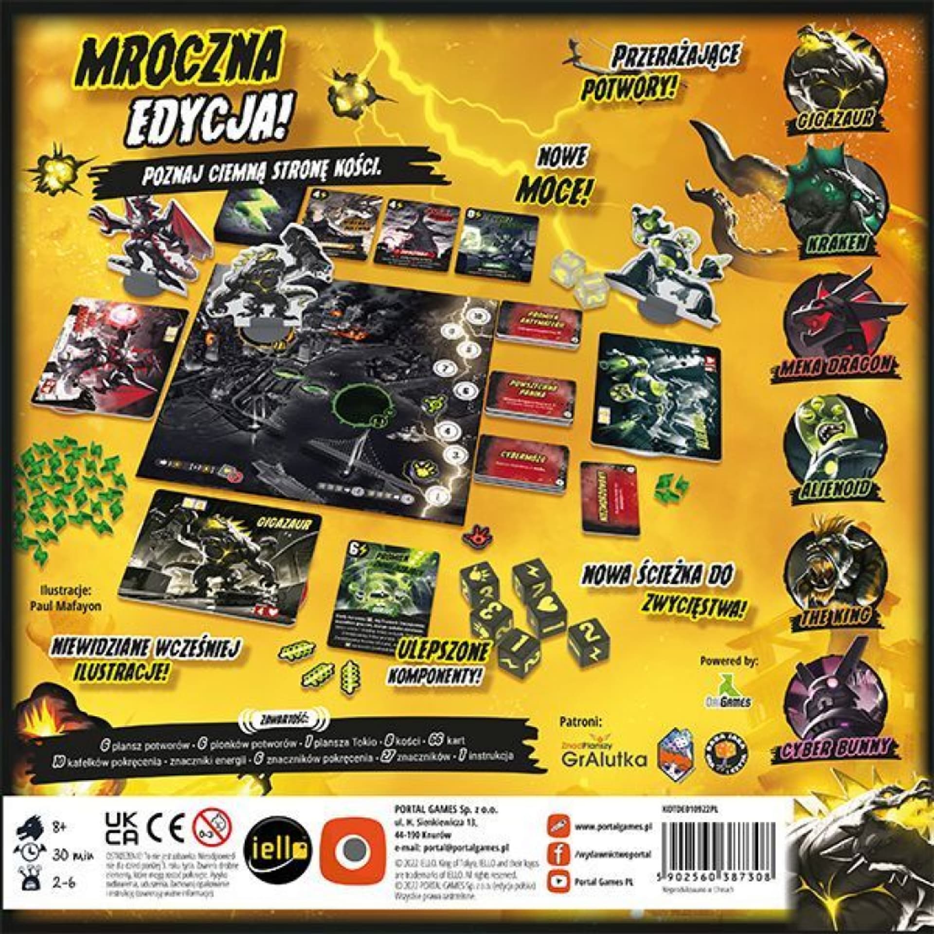 

GRA POTWORY W TOKYO: MROCZNA EDYCJA - podstawa - PORTAL GAMES